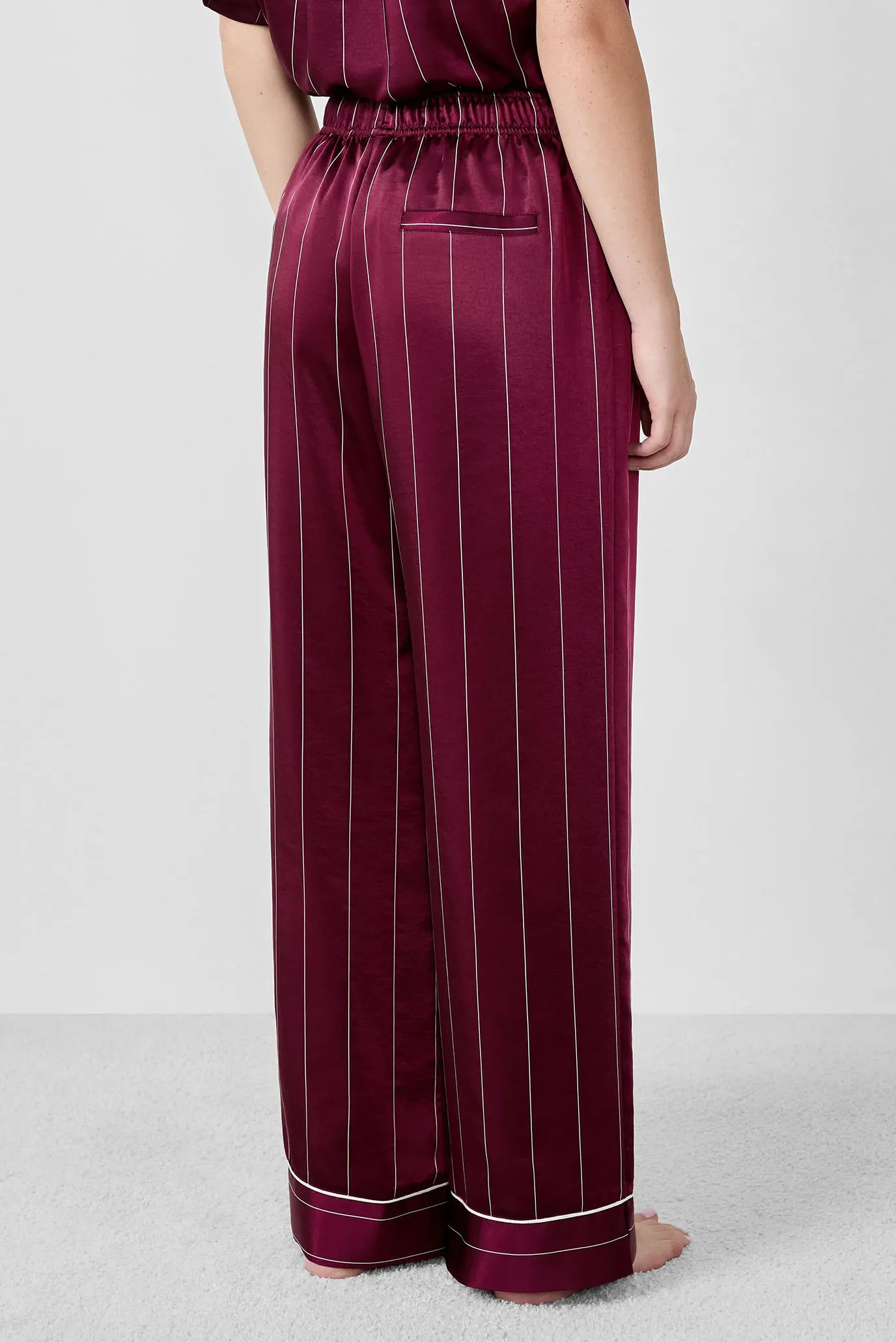 Женские бордовые брюки DAYANA 3