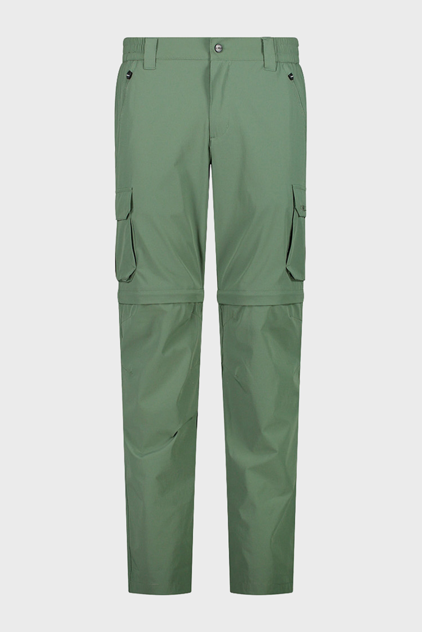 Чоловічі зелені спортивні штани 2в1 MAN ZIP OFF PANT 1