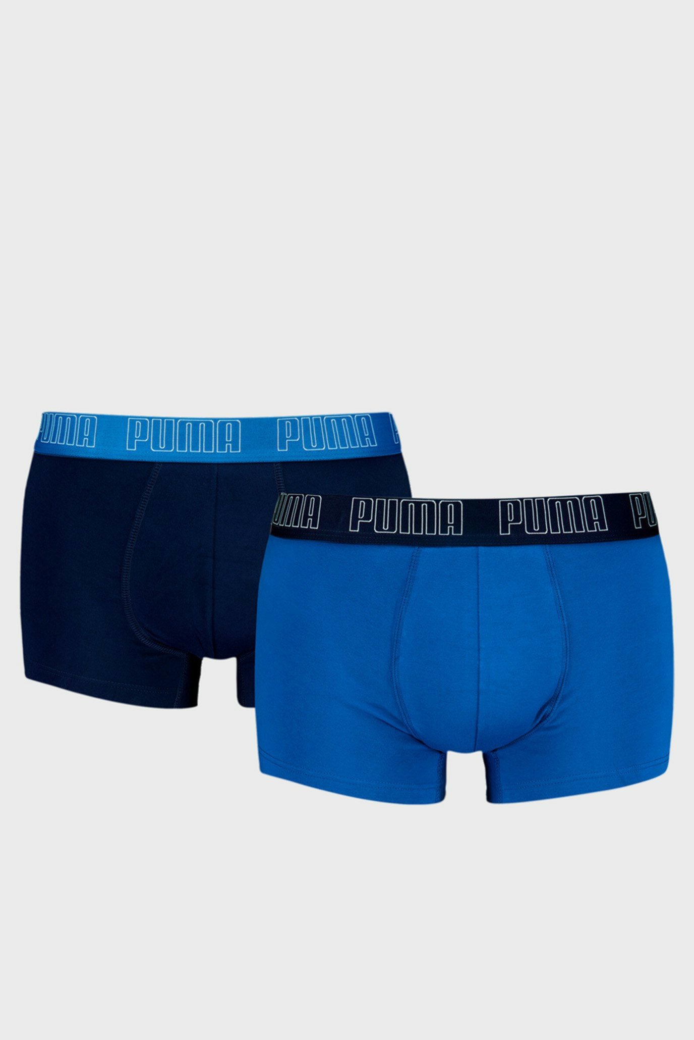 Чоловічі сині боксери (2 шт) PUMA Men's Trunks 2 pack 1