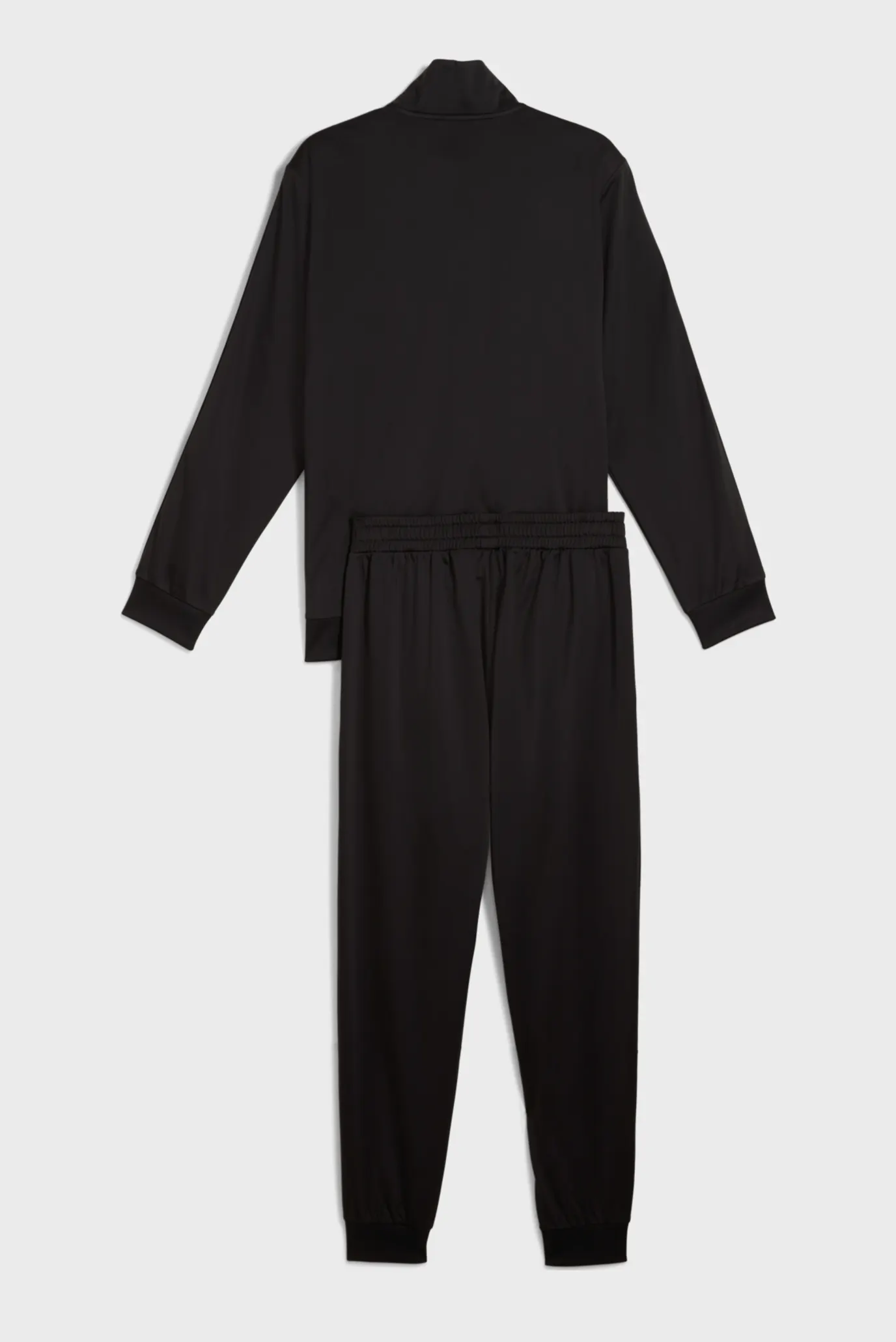 Чоловічий чорний спортивний костюм (кофта, штани) Poly Tape Tracksuit Men 7