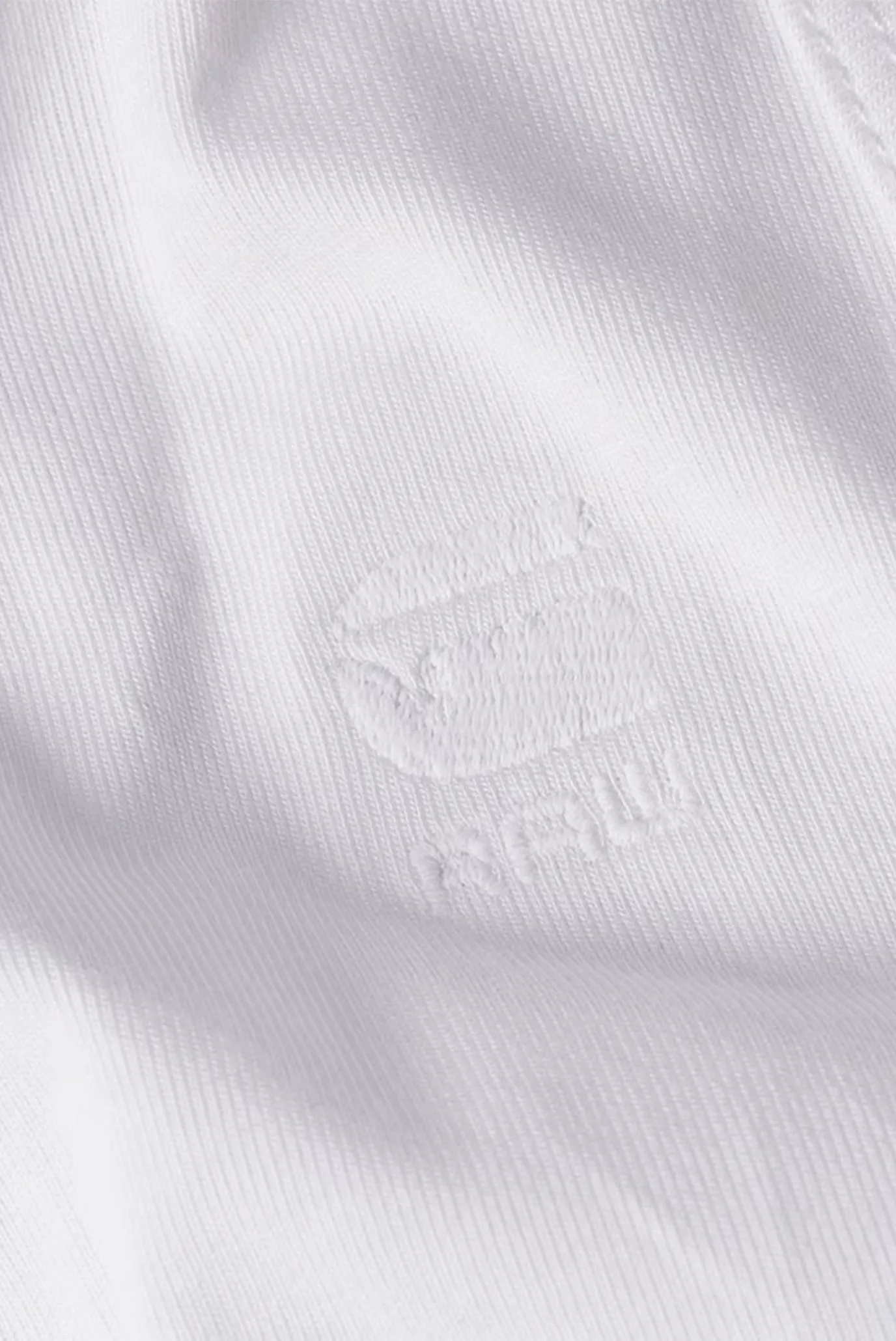 Мужская белая майка (2 шт) Base 6