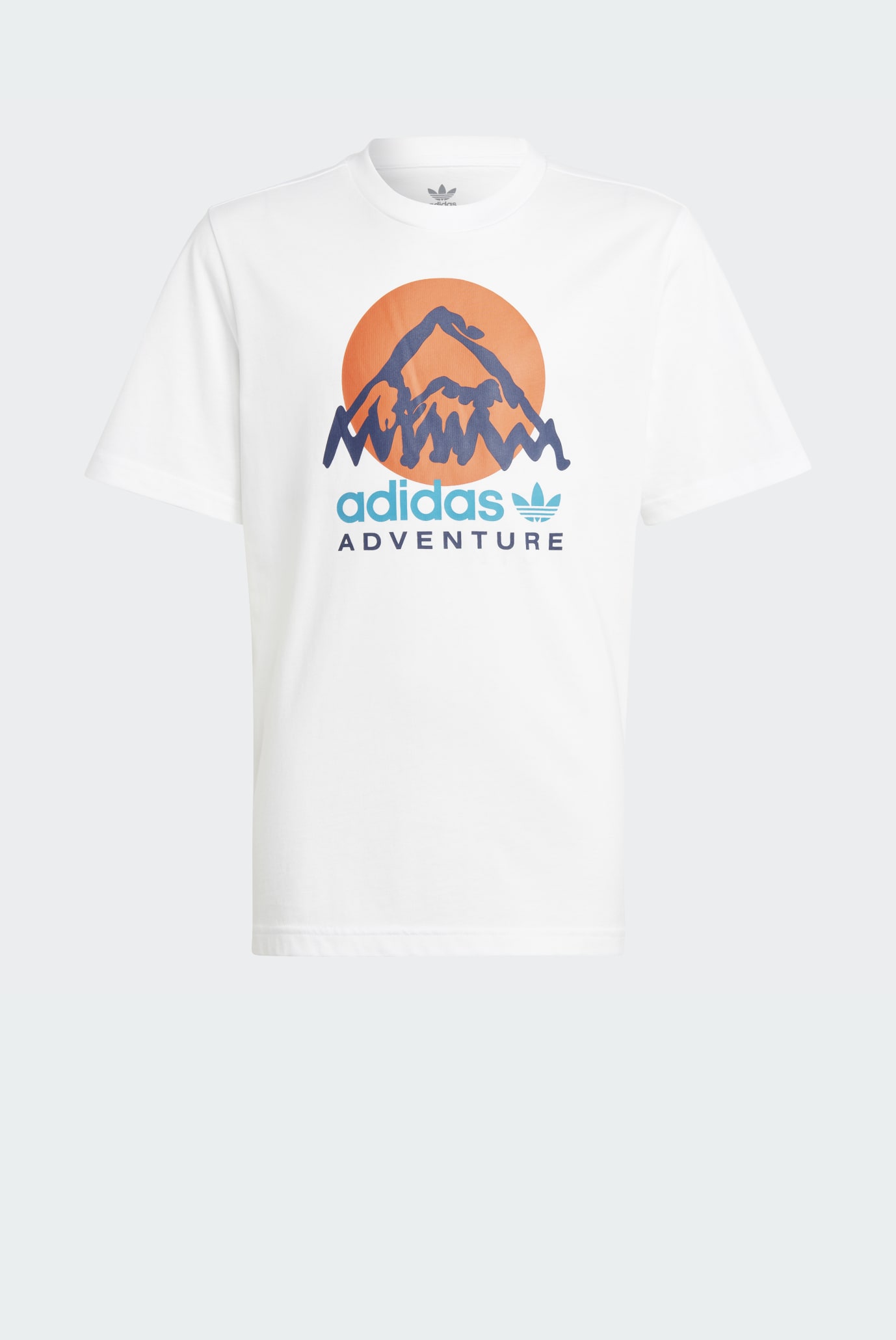 Детская белая футболка adidas Adventure 1