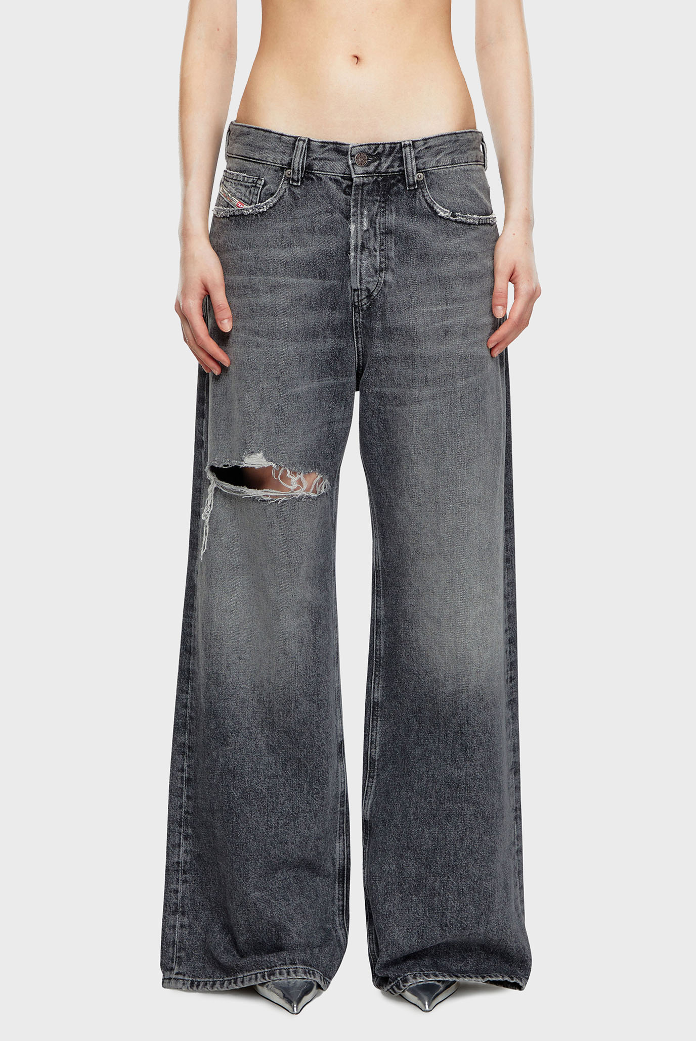 Женские серые джинсы 1996 D-SIRE 1