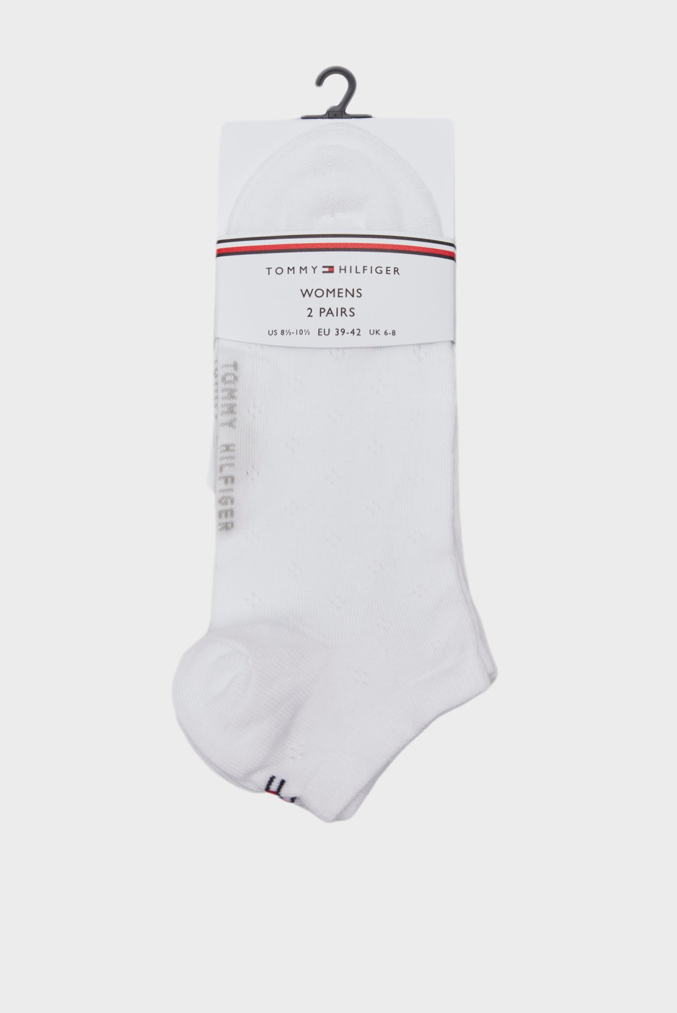Жіночі білі шкарпетки (2 пари) TH WOMEN SNEAKER 2P SUMMER KNIT 1