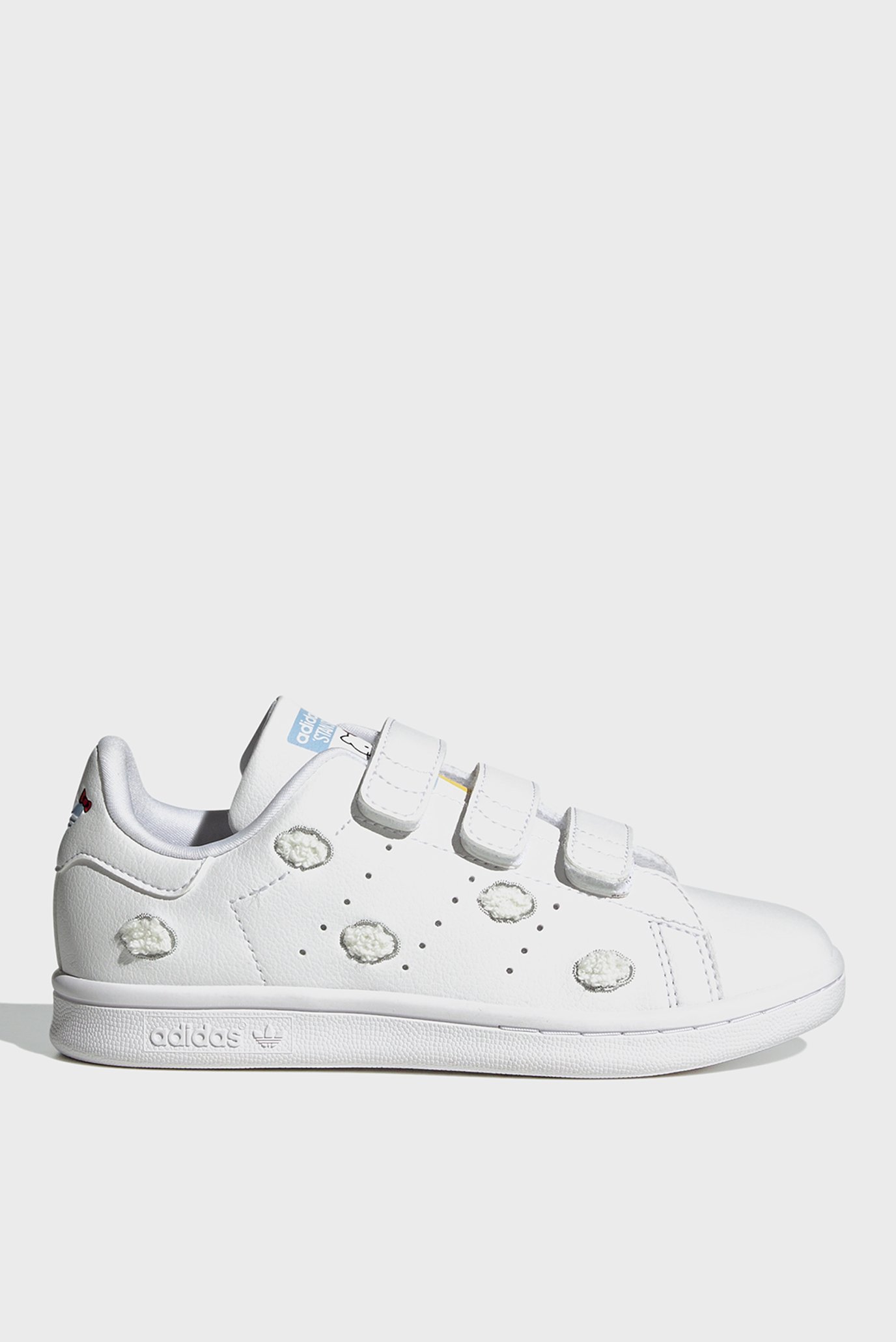 Детские белые сникерсы adidas x Hello Kitty Stan Smith Comfort Closure Kids 1