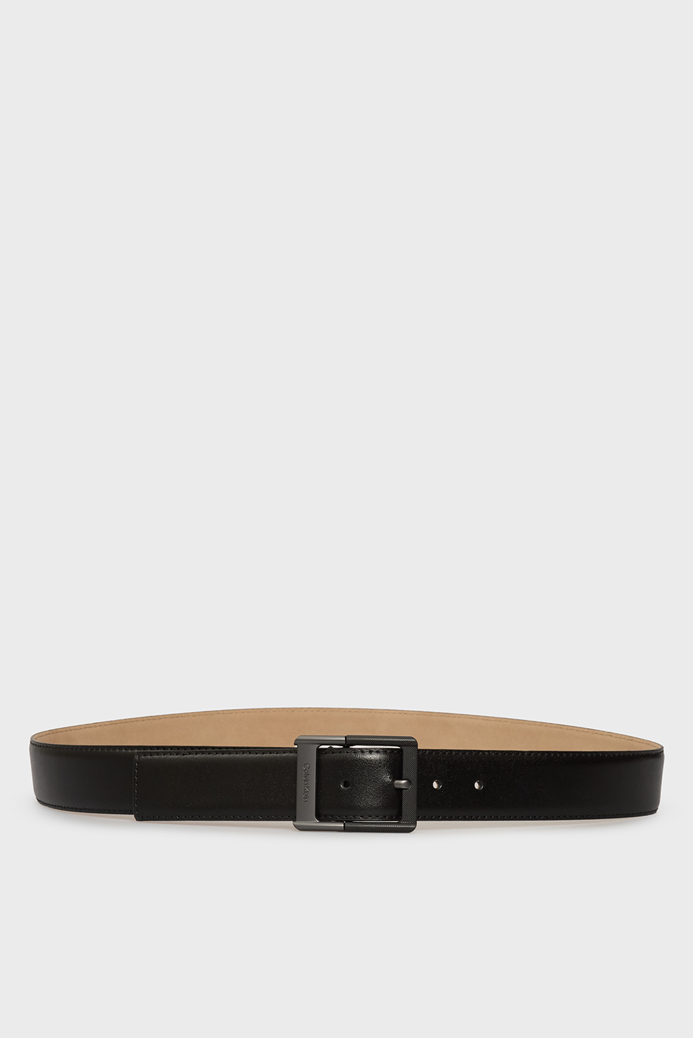 Мужской черный кожаный ремень CLASSIC BUCKLE 38MM Черный 110 Calvin Klein LV04D7012G Мужской черный кожаный ремень CLASSIC BUCKLE 38MM Черный 110 Calvin Klein LV04D7012G