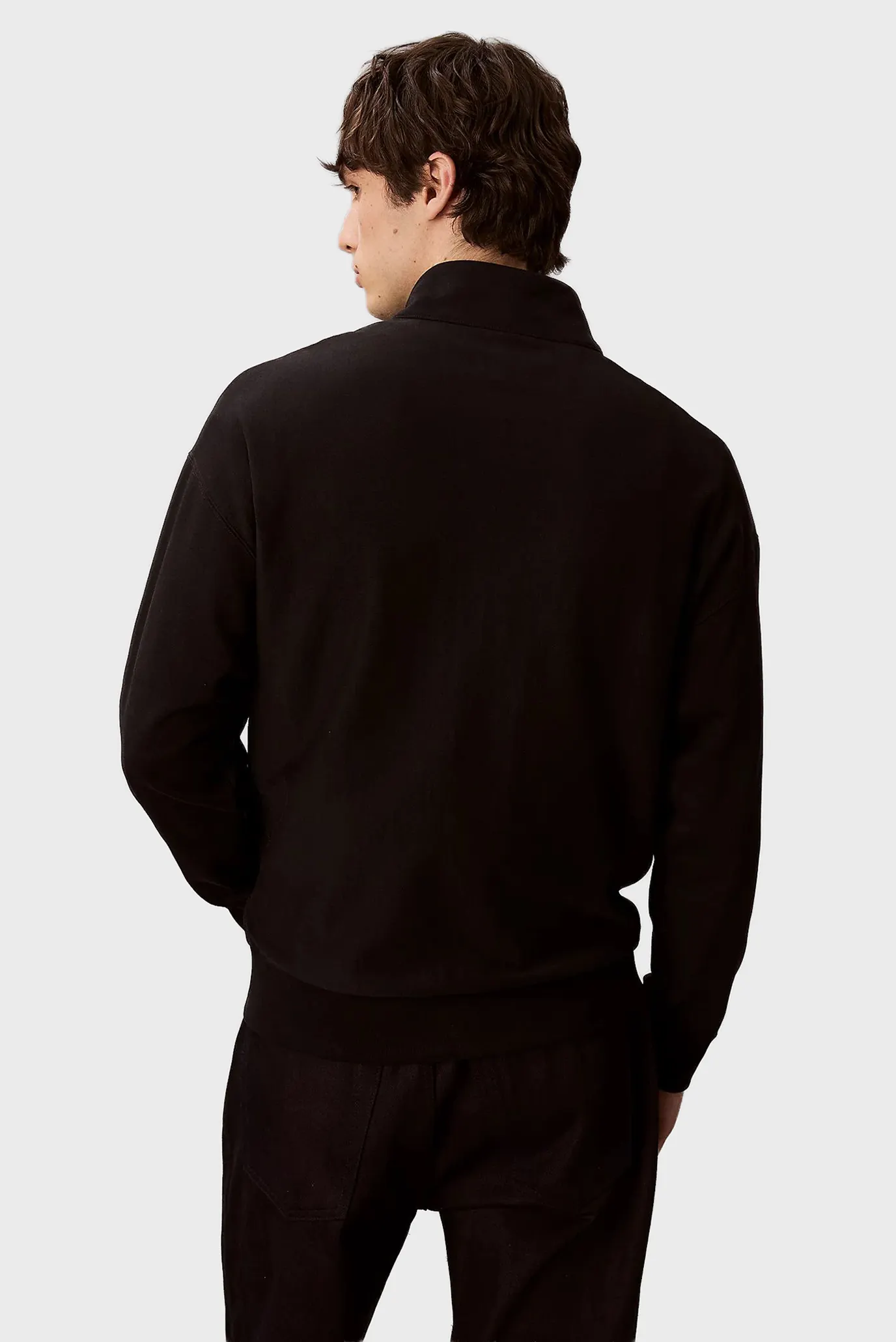 Чоловіча чорна спортивна кофта PREMIUM TERRY 3