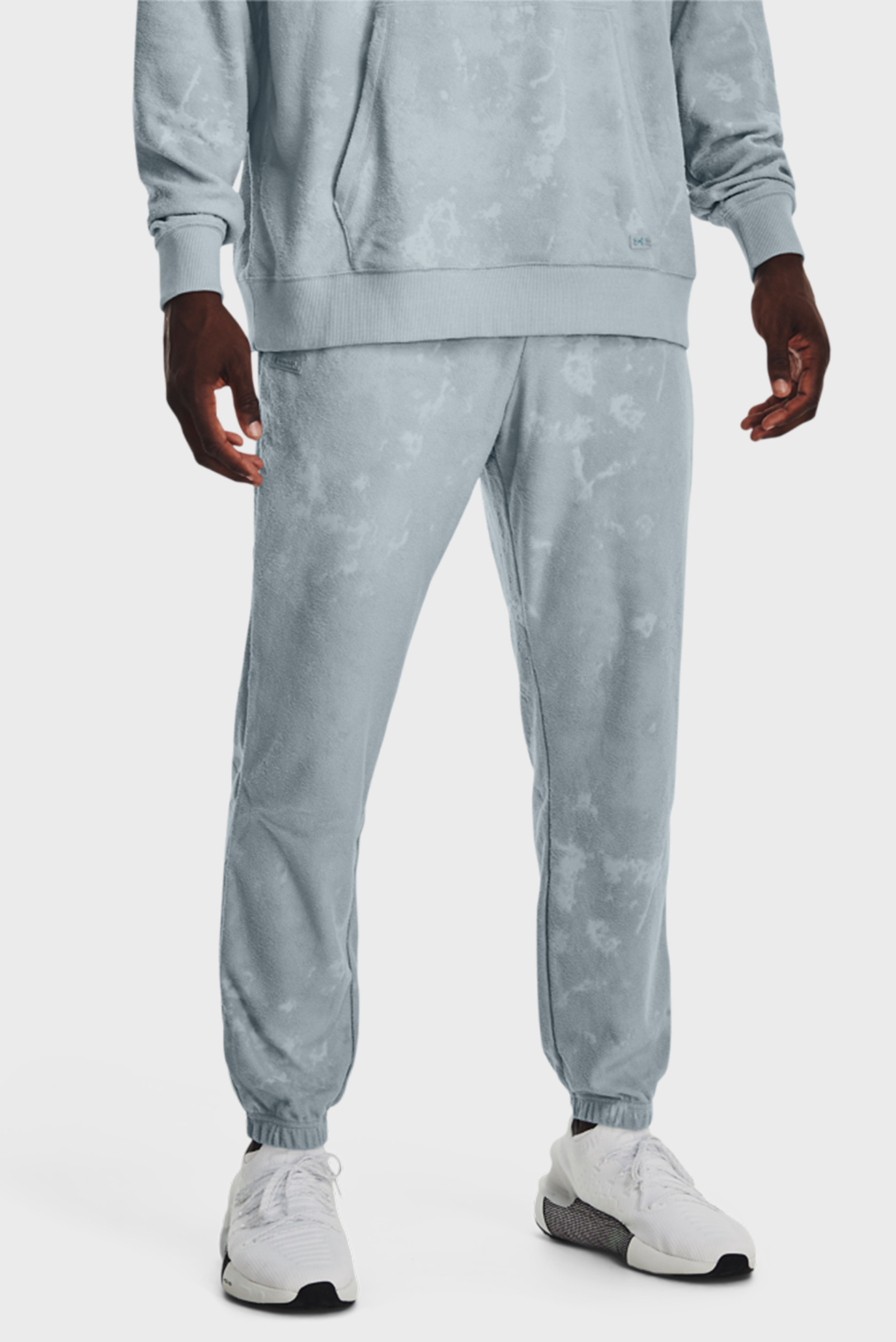 Мужские серые спортивные брюки UA Journey Terry Joggers 1