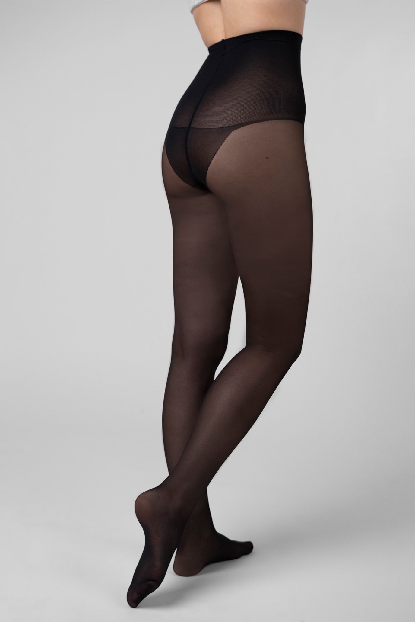 Черные женские колготки D Microfiber tights -Nero p.M