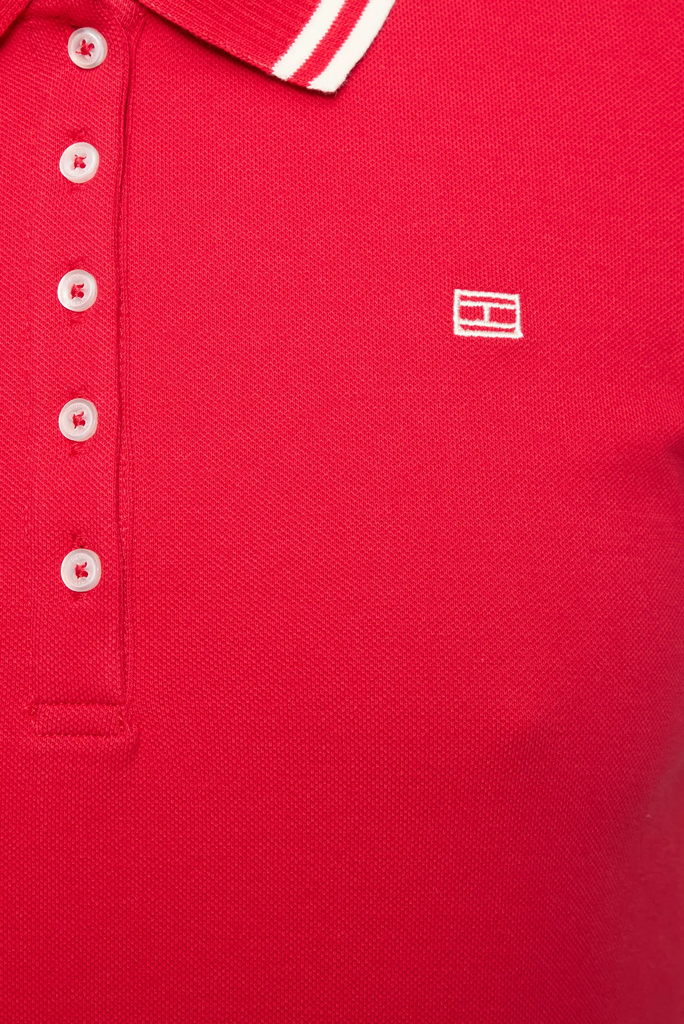 Жіноче червоне поло 5
