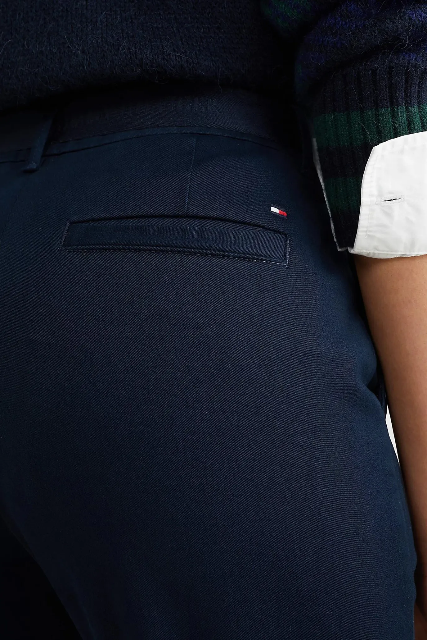 Жіночі темно-сині брюки 4