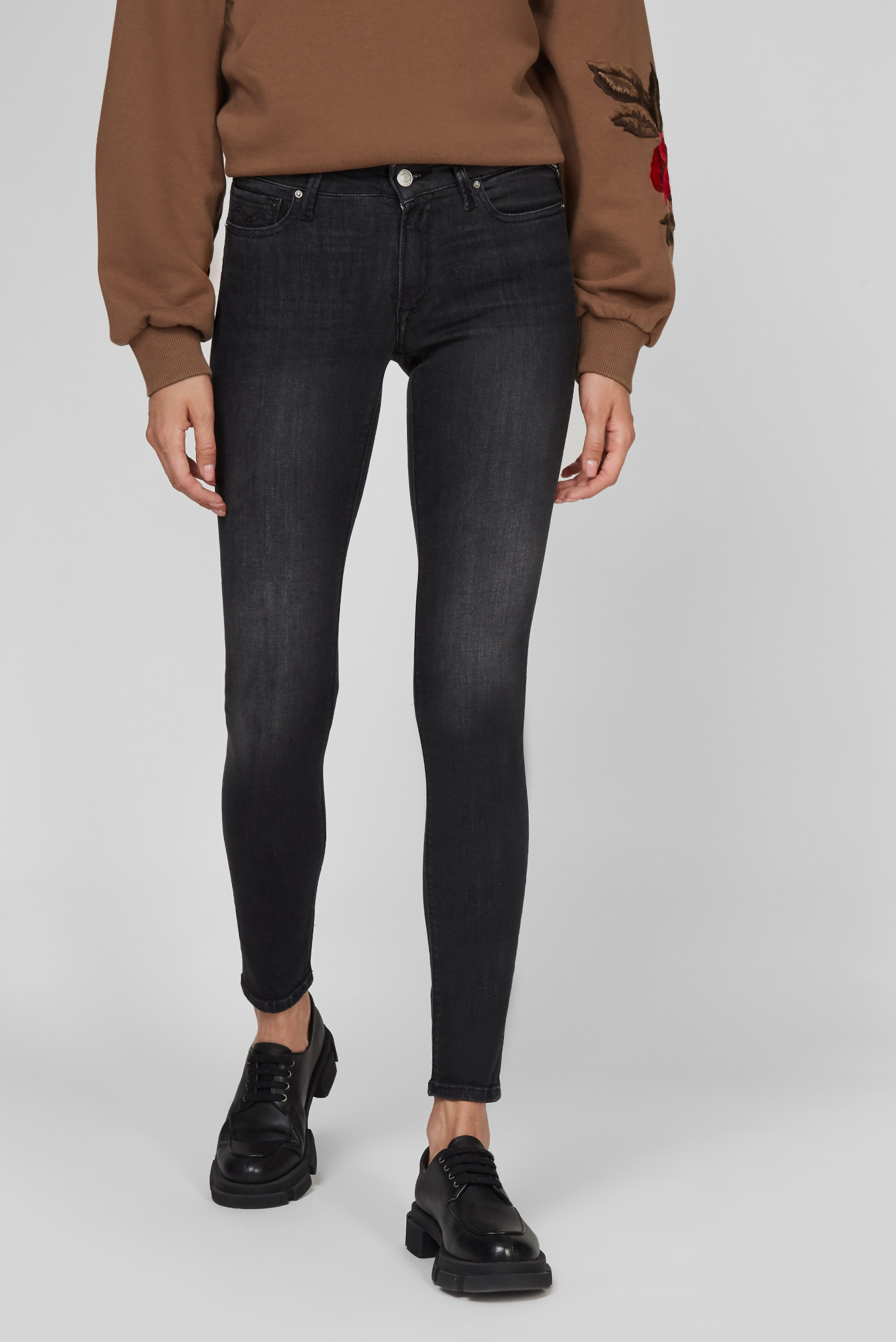 Жіночі чорні джинси NEW LUZ 1
