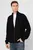 Мужской черный шерстяной кардиган