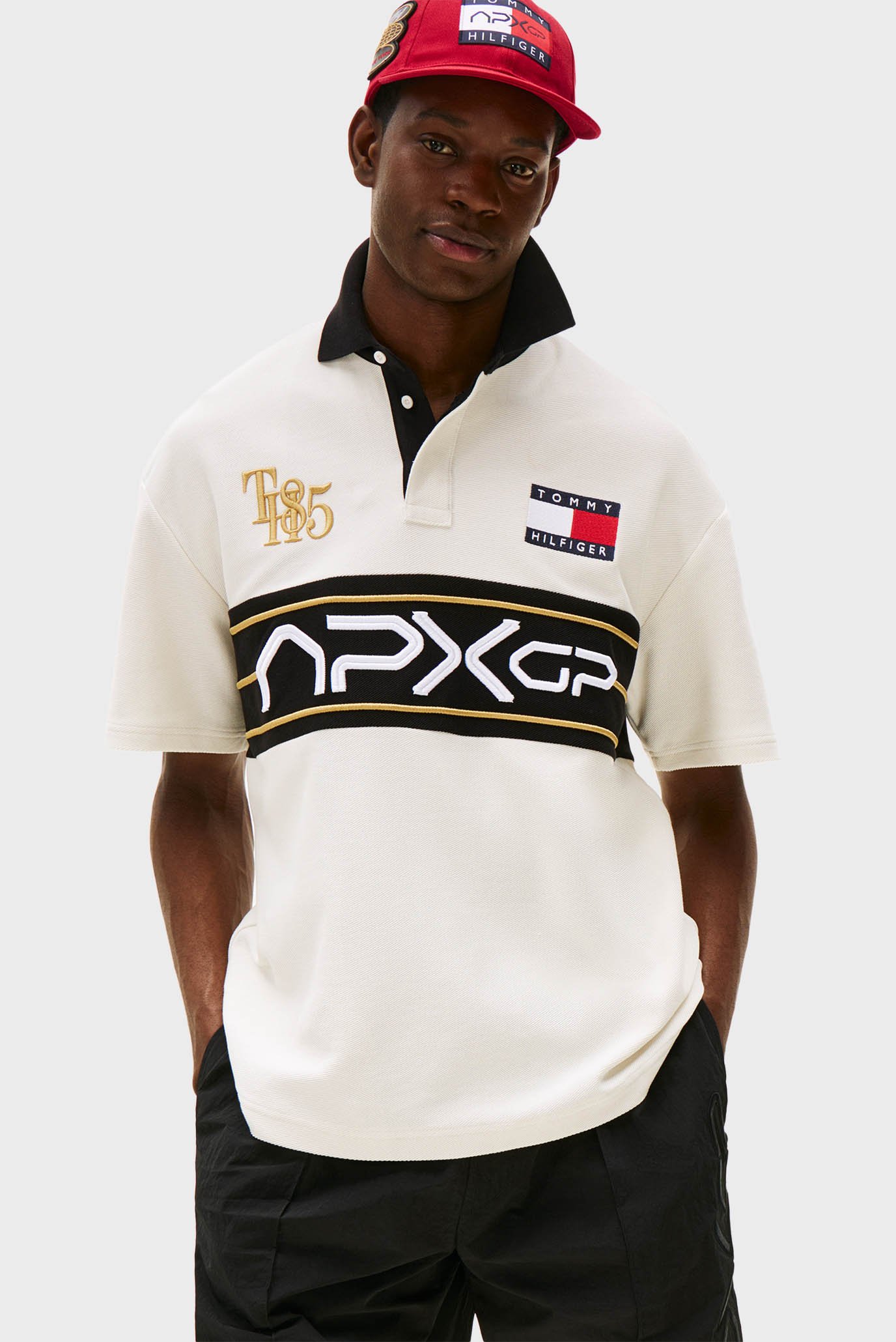 Мужское белое поло Tommy Hilfiger x F1 MOVIE Белый M Tommy Hilfiger MW0MW41393 Мужское белое поло Tommy Hilfiger x F1 MOVIE Белый M Tommy Hilfiger MW0MW41393