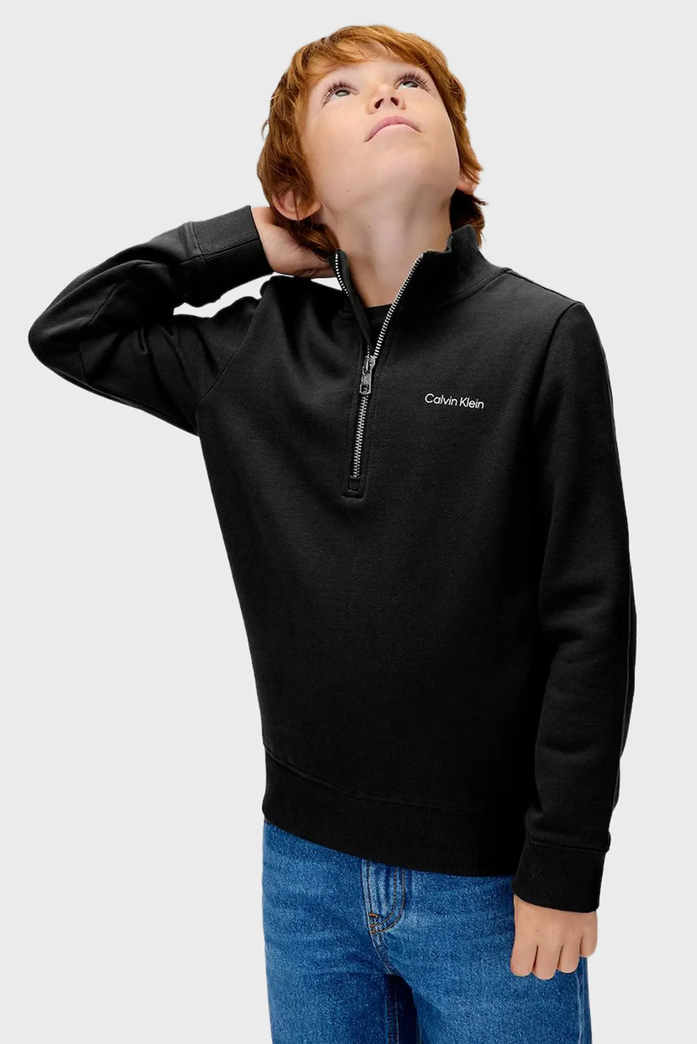 Дитяча чорна спортивна кофта CHEST 5