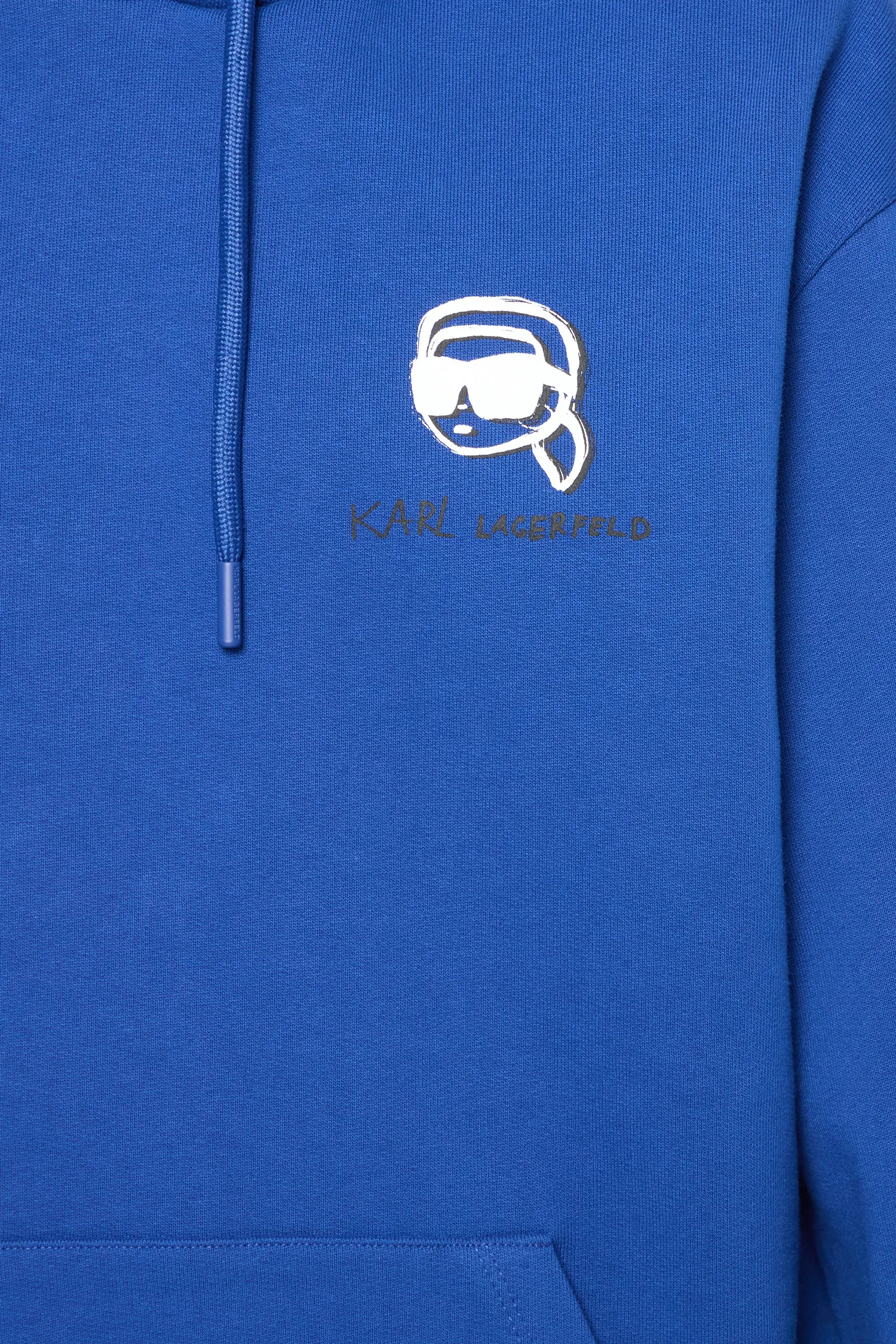 Чоловіче синє худі 3