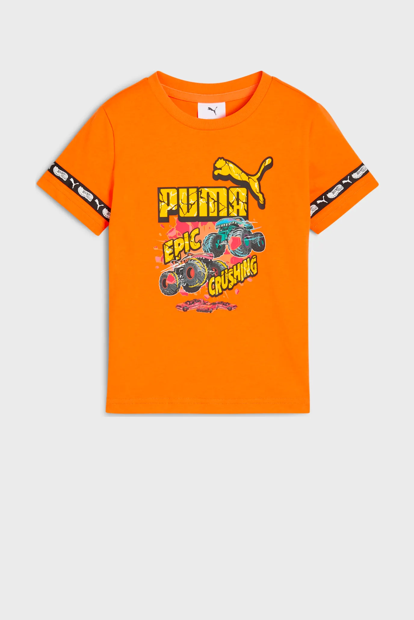 Дитяча помаранчева футболка PUMA x HOT WHEELS™ MONSTER TRUCKS Tee Kids 4
