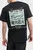 Мужская черная футболка