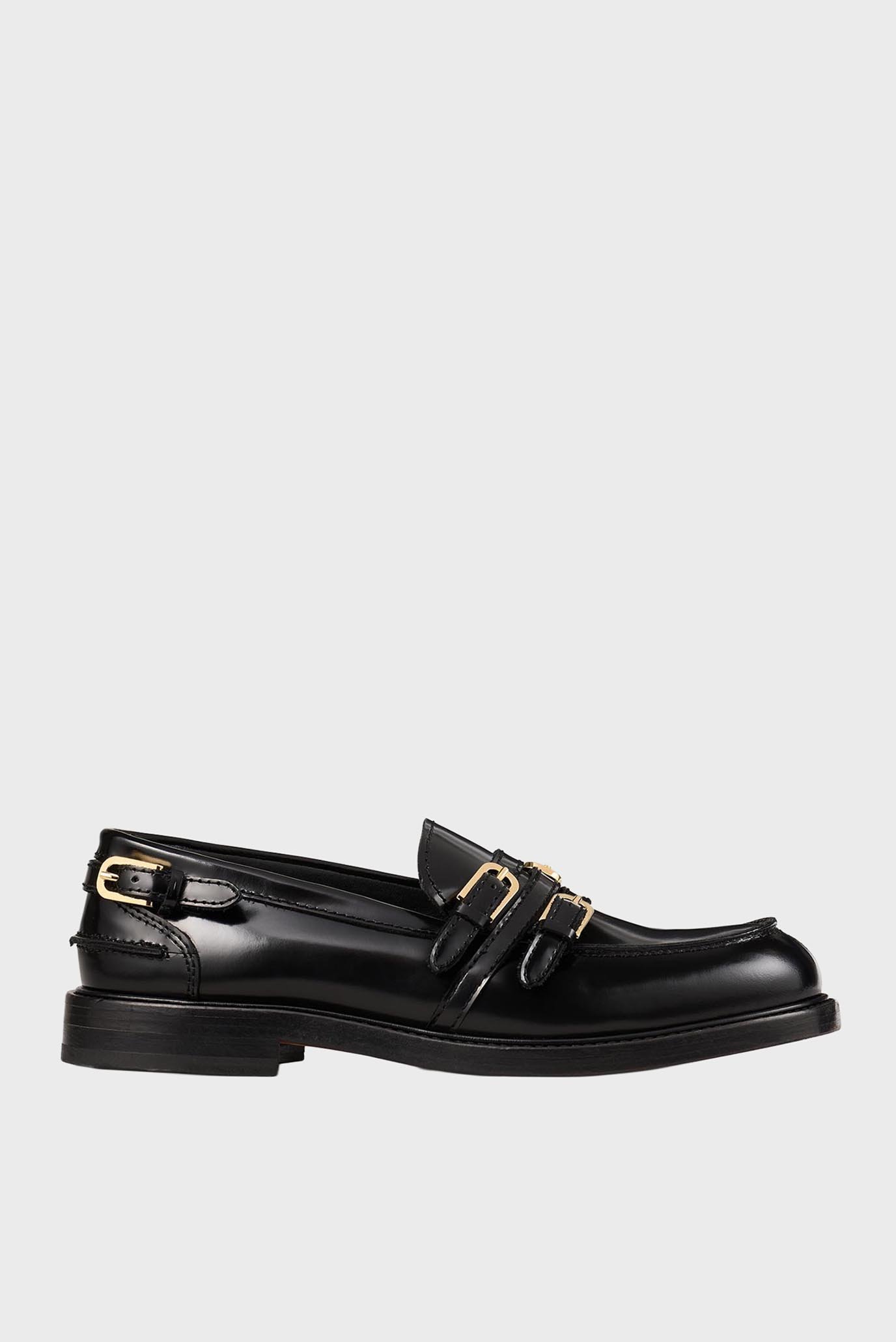 Женские черные кожаные лоферы Черный 38 Sandro SFACH01375_Black Женские черные кожаные лоферы Черный 38 Sandro SFACH01375_Black