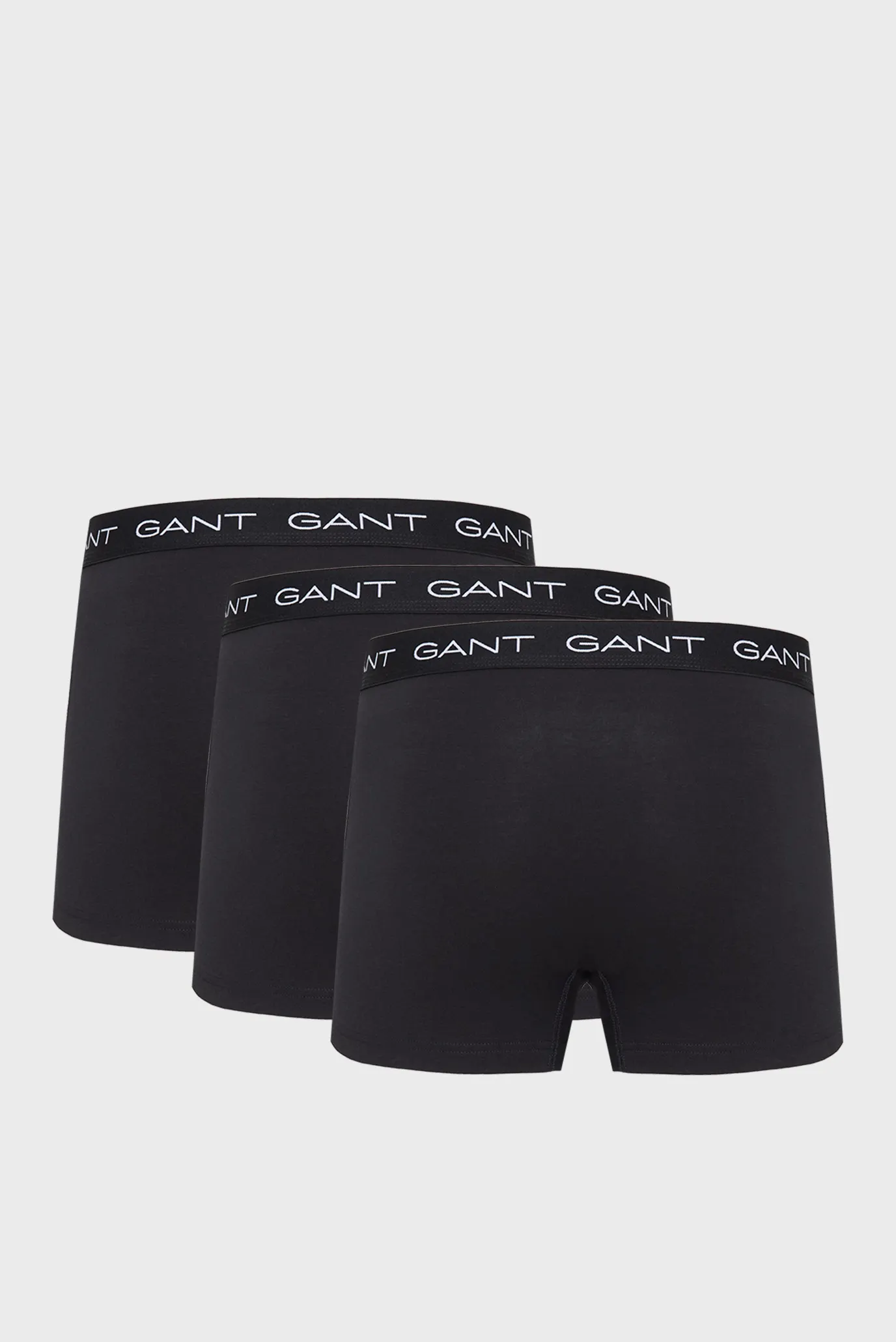 Чоловічі чорні боксери (3 шт) TRUNK 6