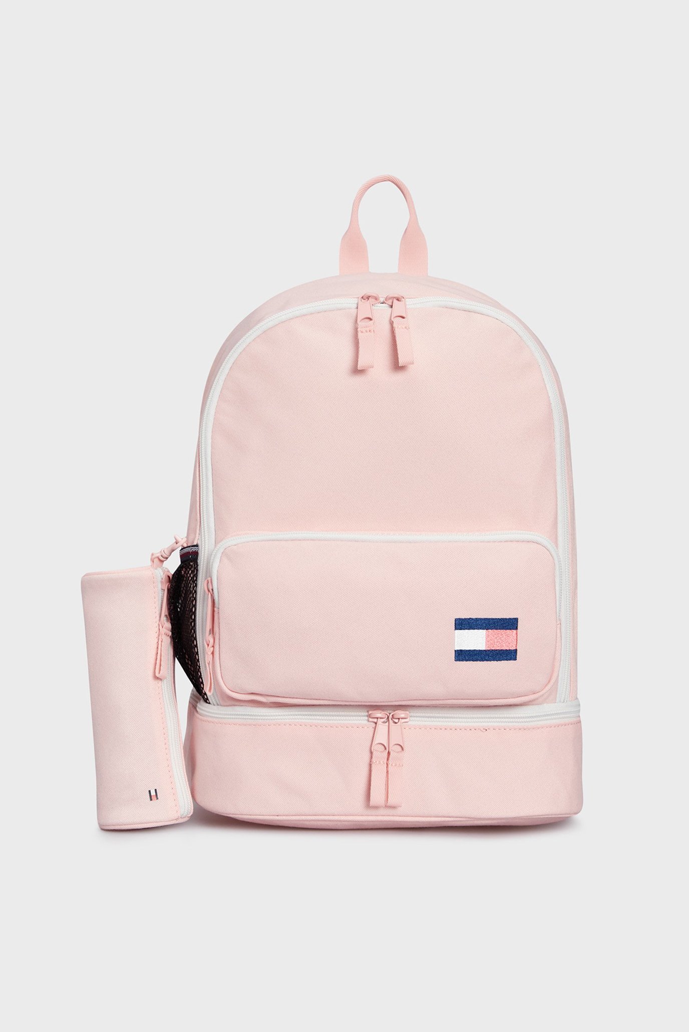 Детский розовый рюкзак BIG FLAG BACKPACK SET 1