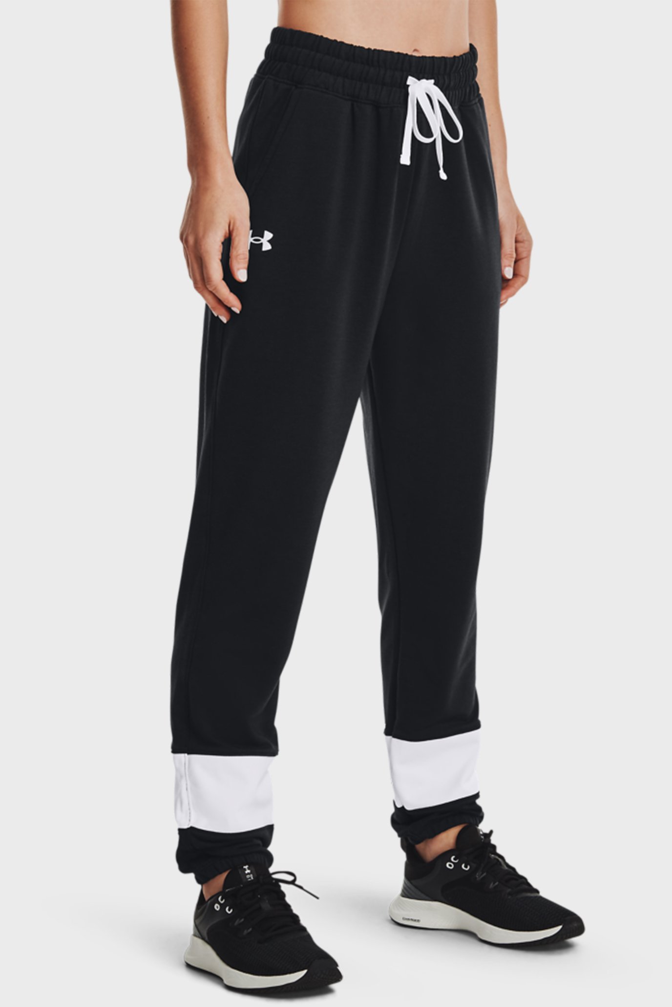 Женские черные спортивные брюки Rival Terry CB Jogger 1