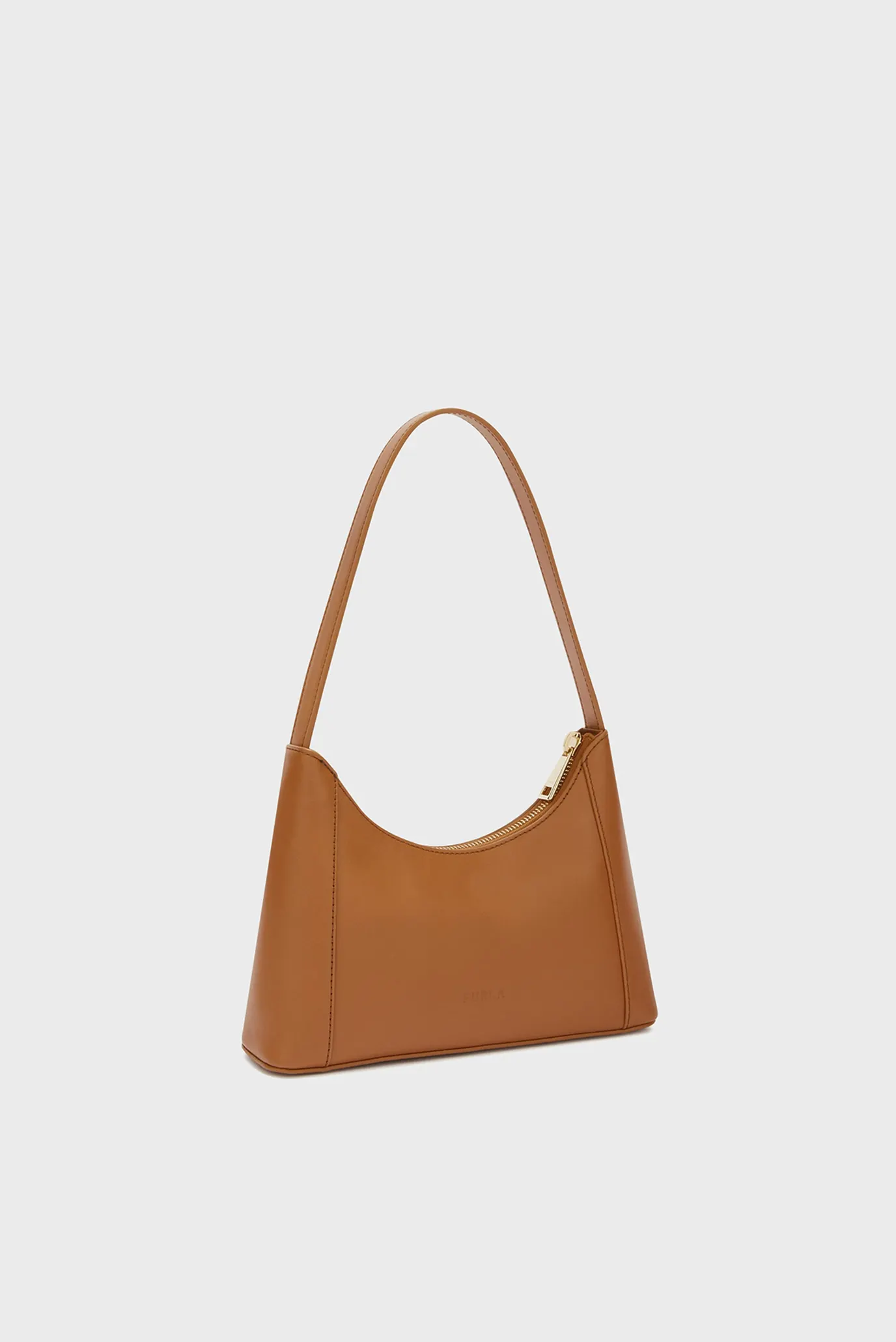 Жіноча руда шкіряна сумка 3