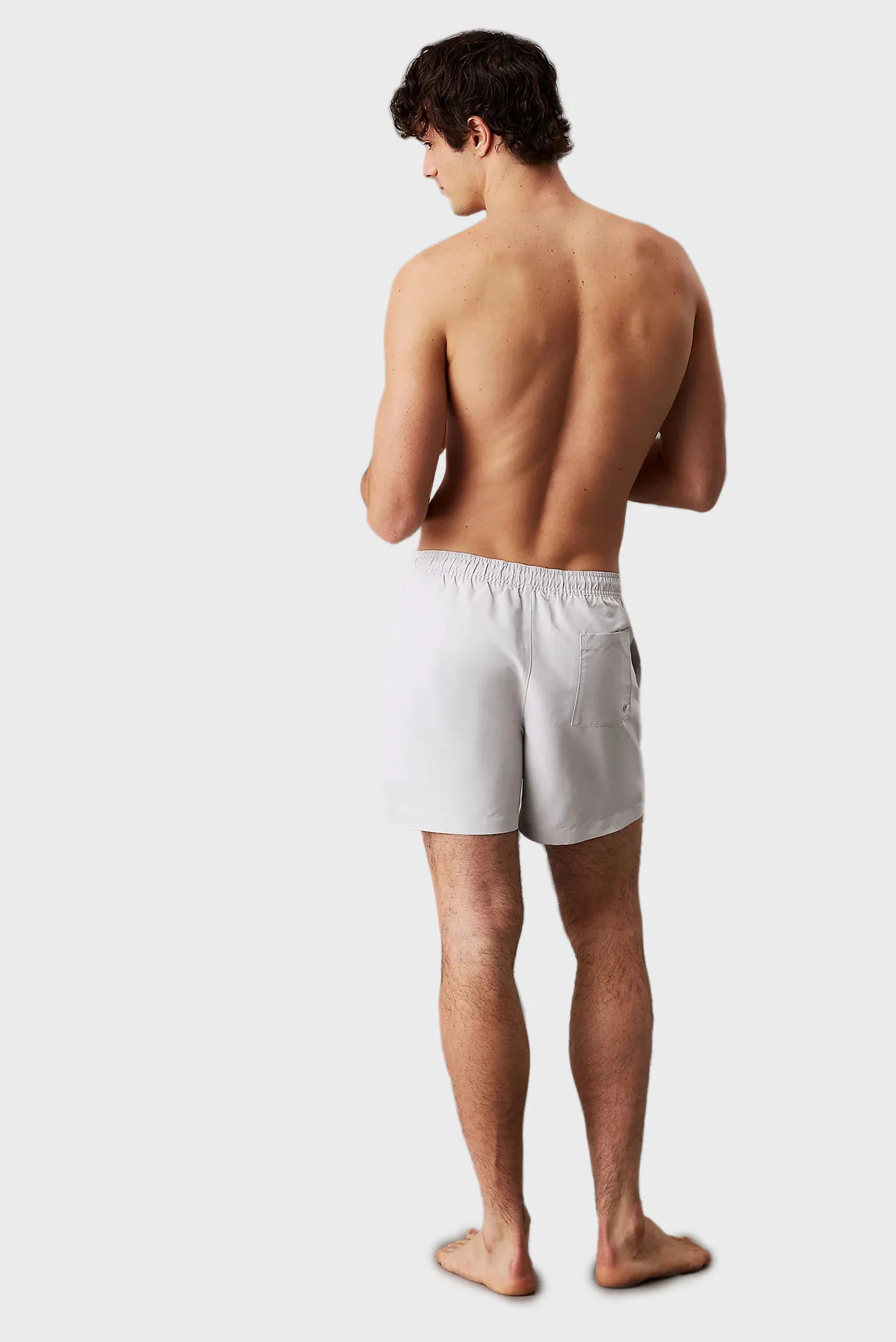 Чоловічі світло-сірі плавальні шорти 3