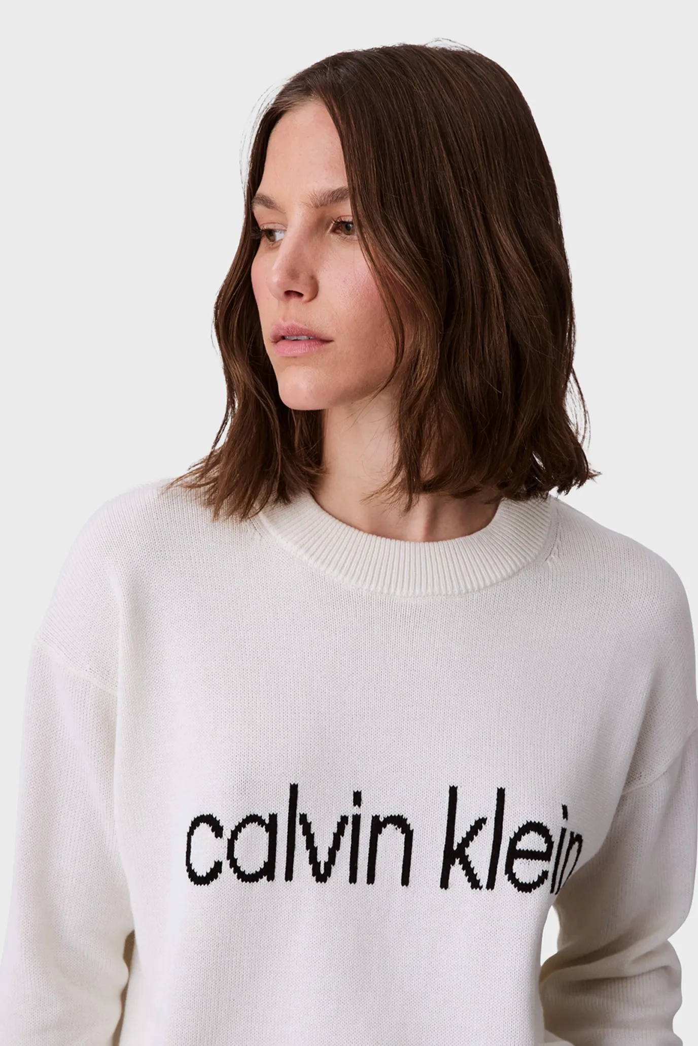 Жіночий білий джемпер Graphic 5