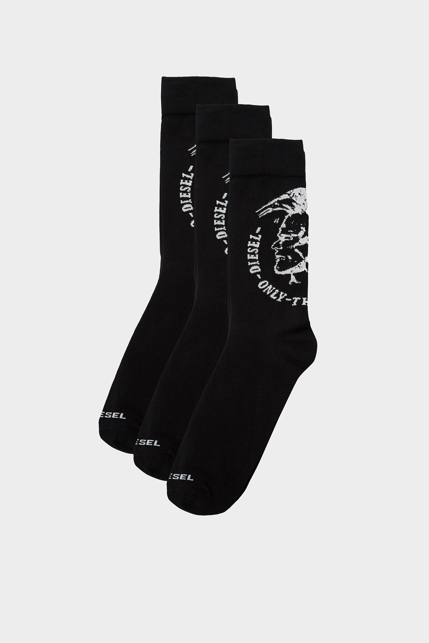 Чоловічі чорні шкарпетки SKM-RAY (3 пари) 1