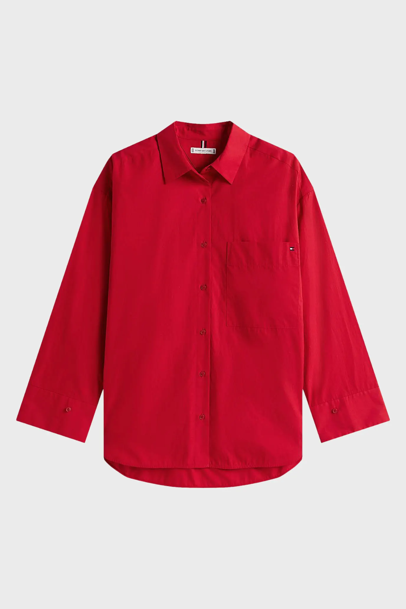 Женская красная рубашка 5