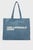 Женский синий джинсовый шоппер ew logo denim tote