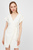 Жіноча біла лляна сукня JUNCAL