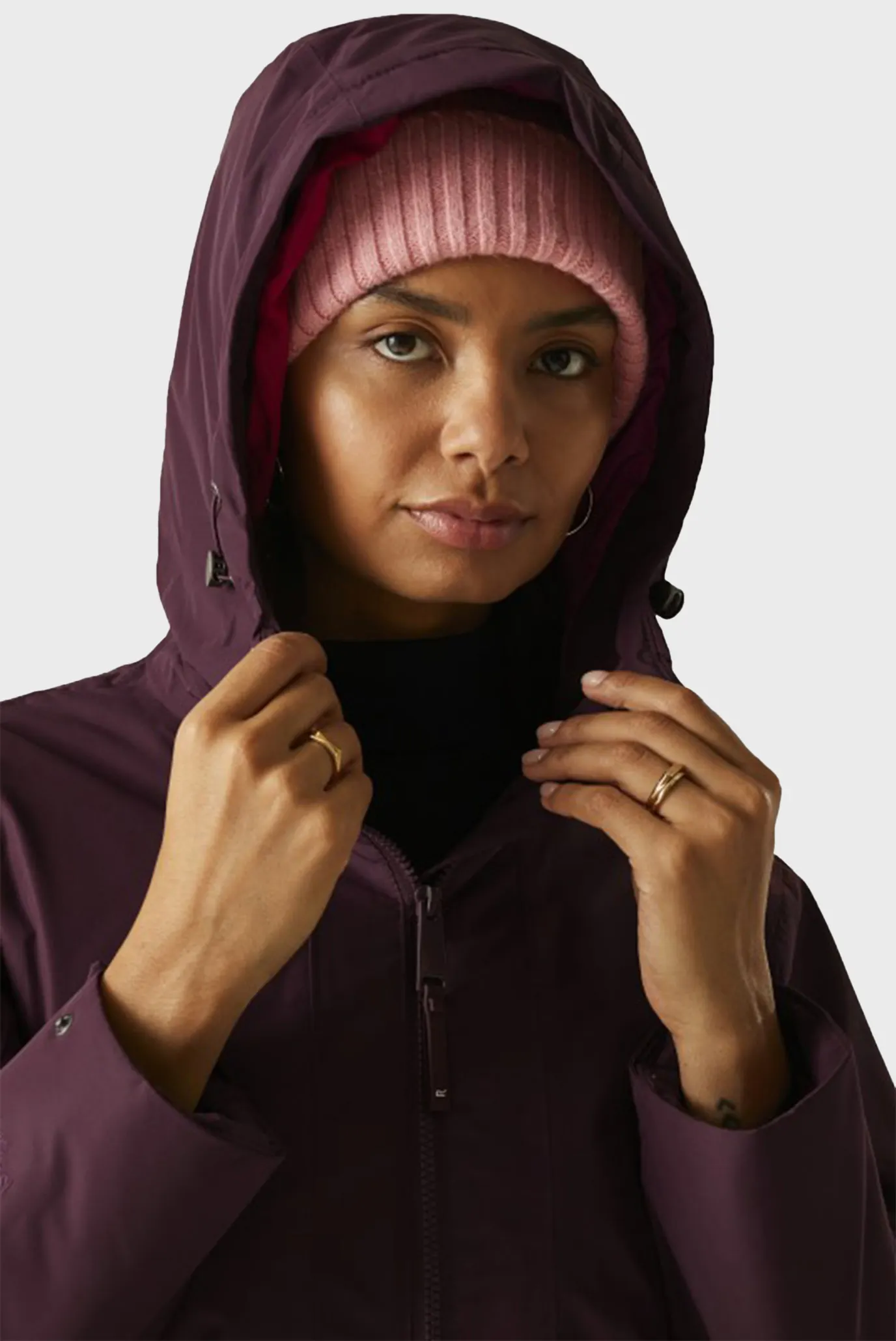 Жіноча фіолетова куртка 4