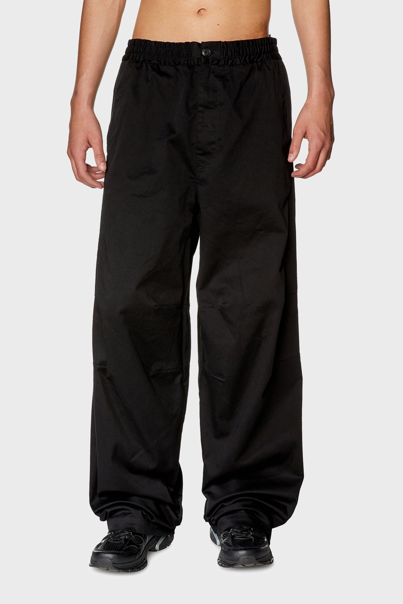 Мужские черные брюки P-JADD TROUSERS 1
