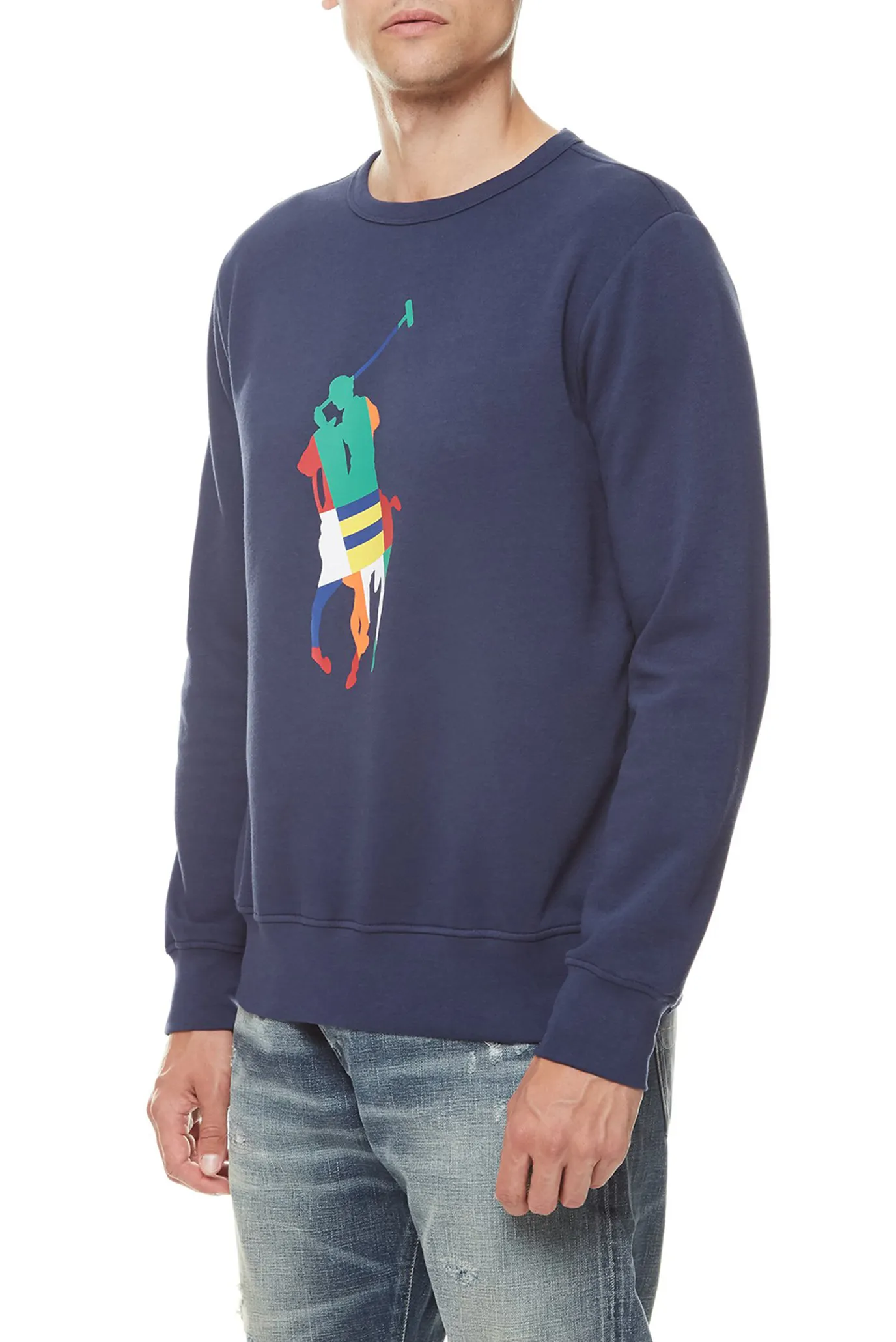 Мужской темно-синий свитшот Polo Ralph Lauren 710845188002 — MD