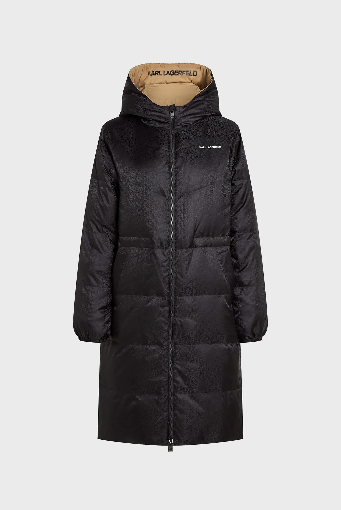 Жіноча двостороння куртка reversible long 5