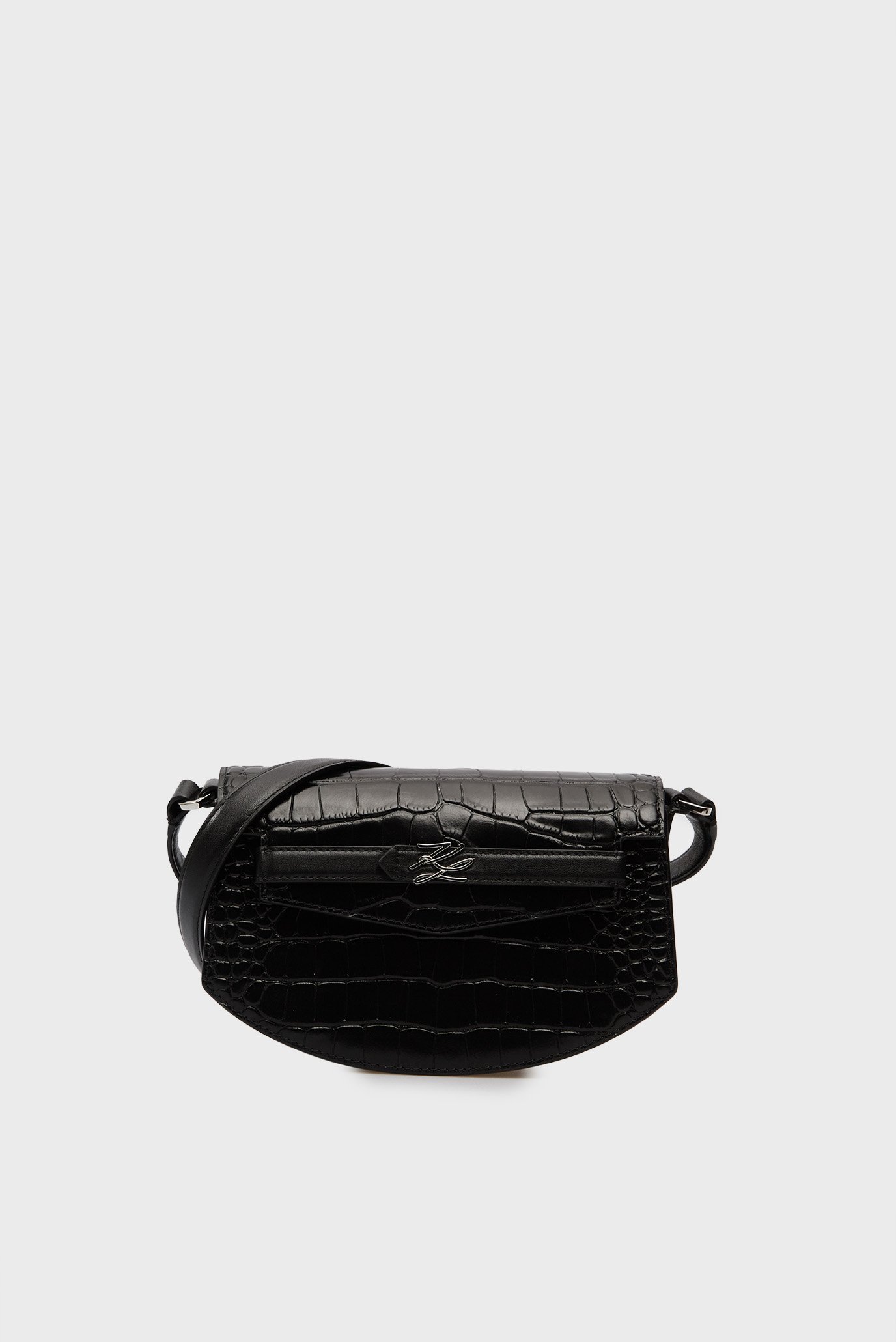 Женская черная кожаная сумка studio Черный ONESIZE Karl Lagerfeld A4W30135 Женская черная кожаная сумка studio Черный ONESIZE Karl Lagerfeld A4W30135