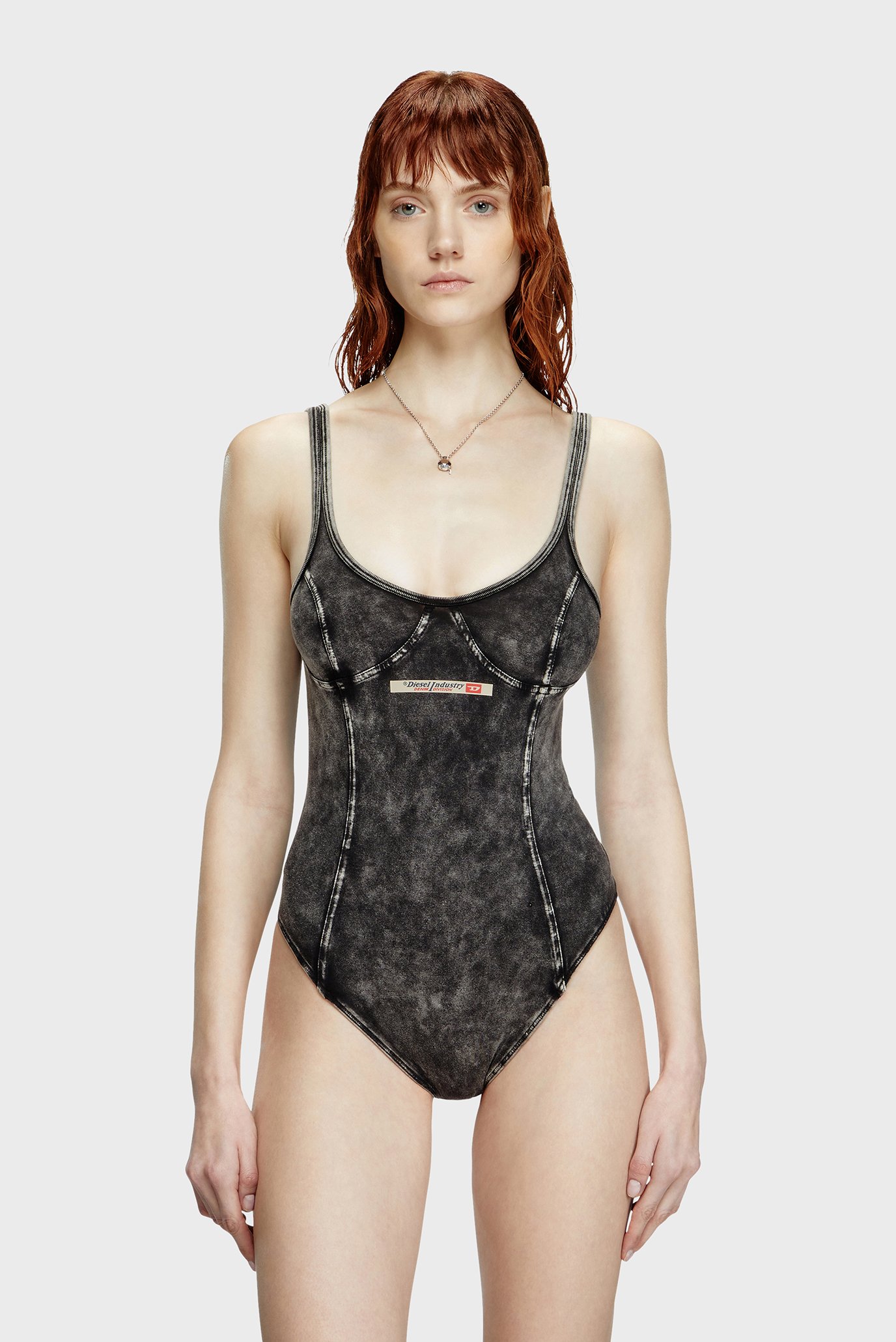 Женское черное боди CAMI-DNM Черный S Diesel A17542 0SHAN Женское черное боди CAMI-DNM Черный S Diesel A17542 0SHAN