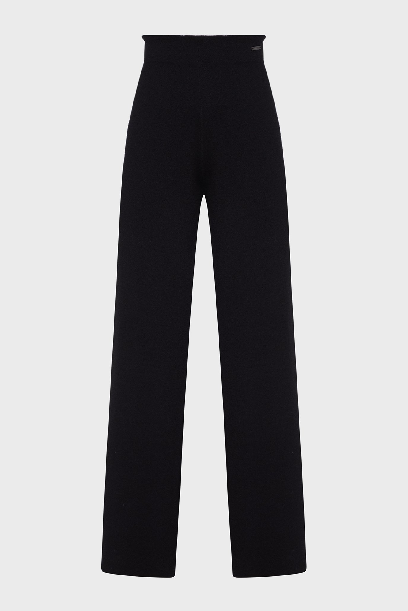 Женские черные шерстяные брюки DF WOOL BLEND STRAIGHT PANT 1