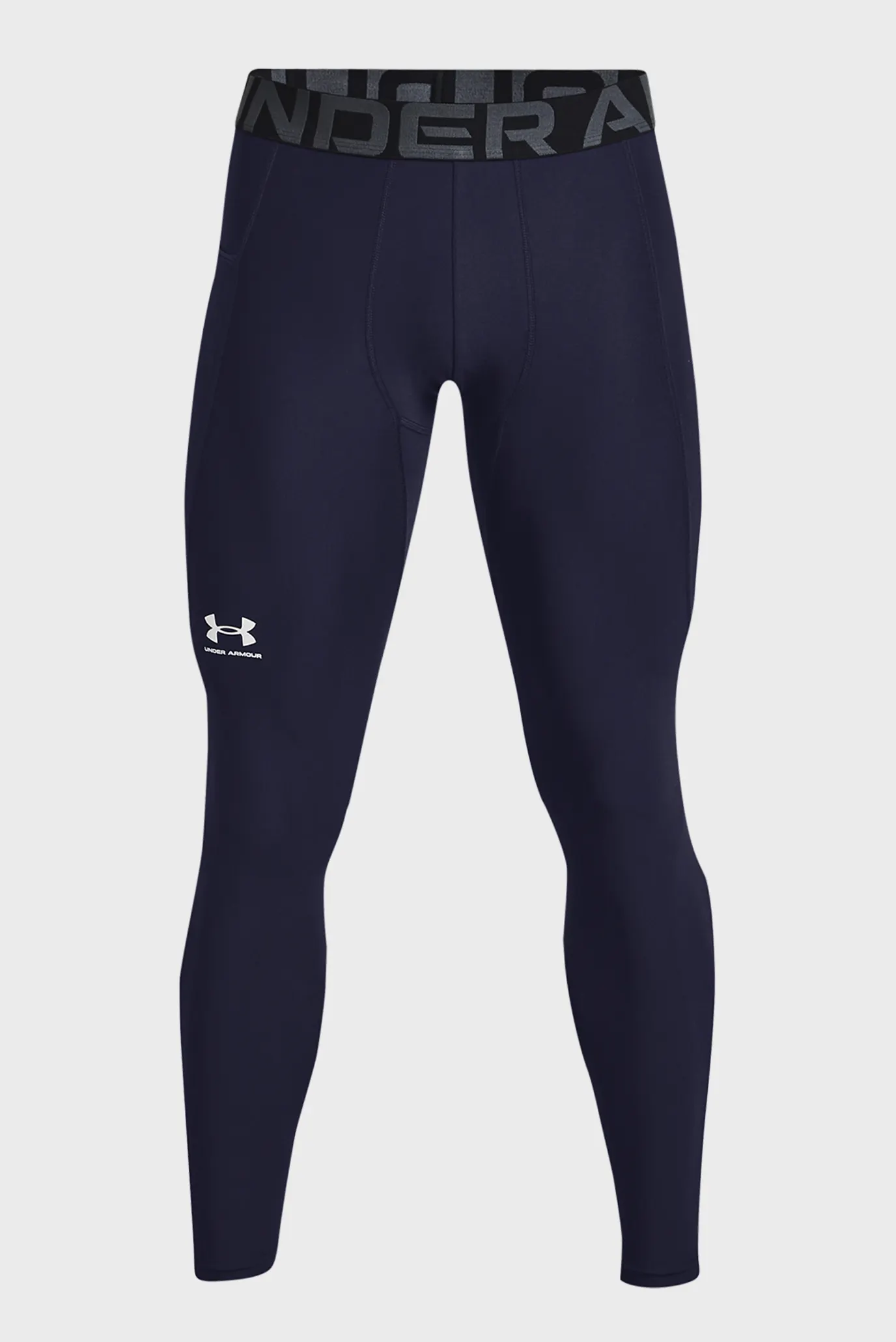 Чоловічі темно-сині тайтси UA HG Armour Leggings 5