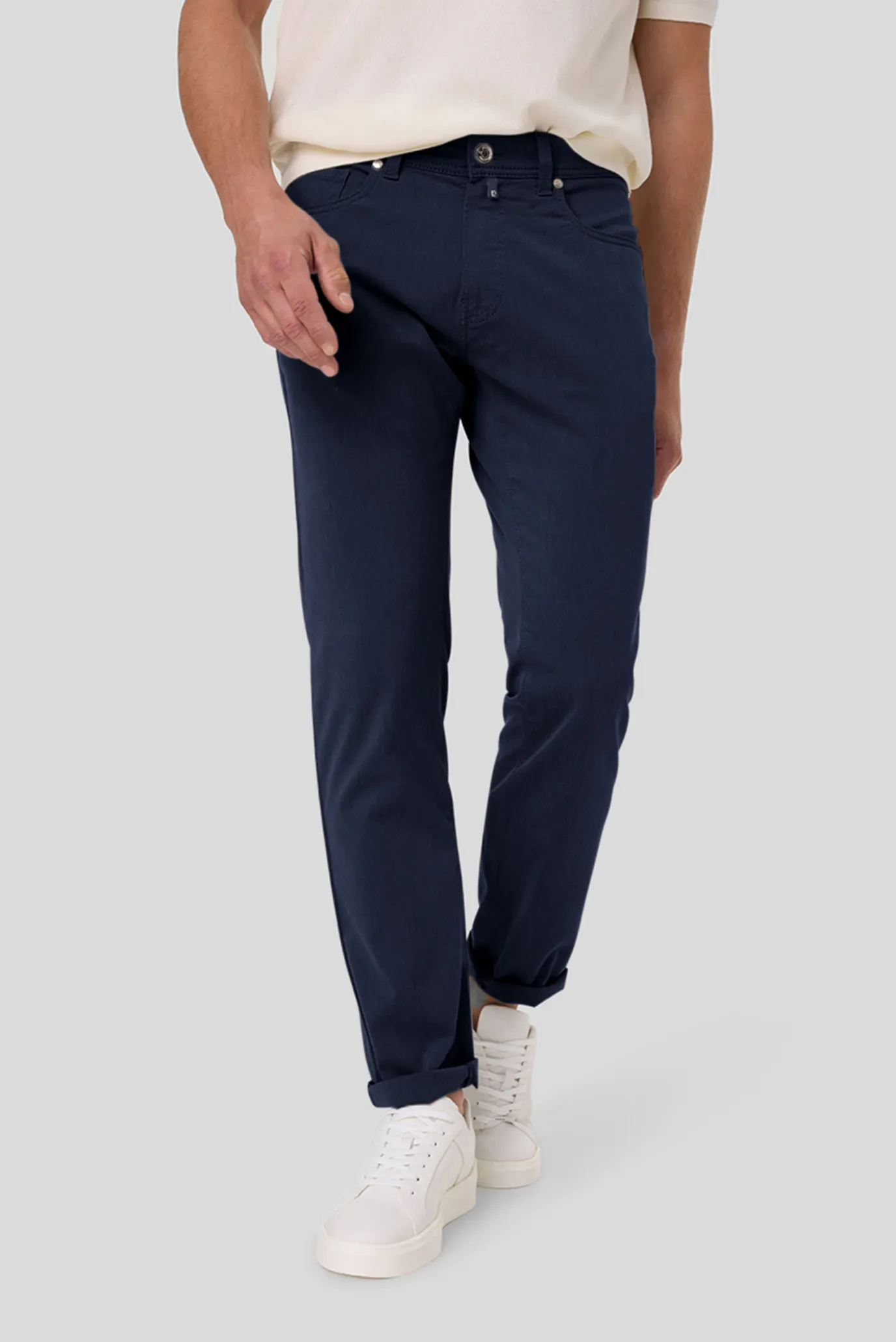 Чоловічі темно-сині брюки 4