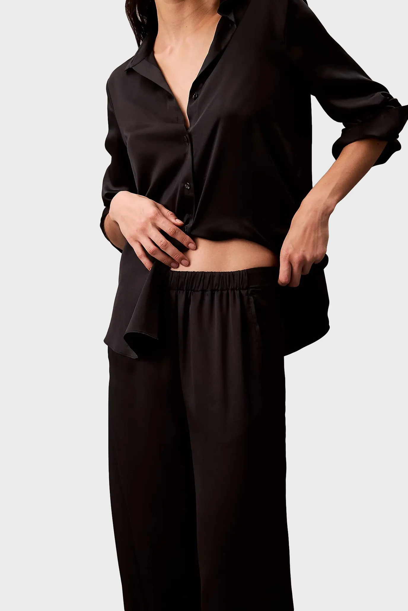 Женские черные брюки 3