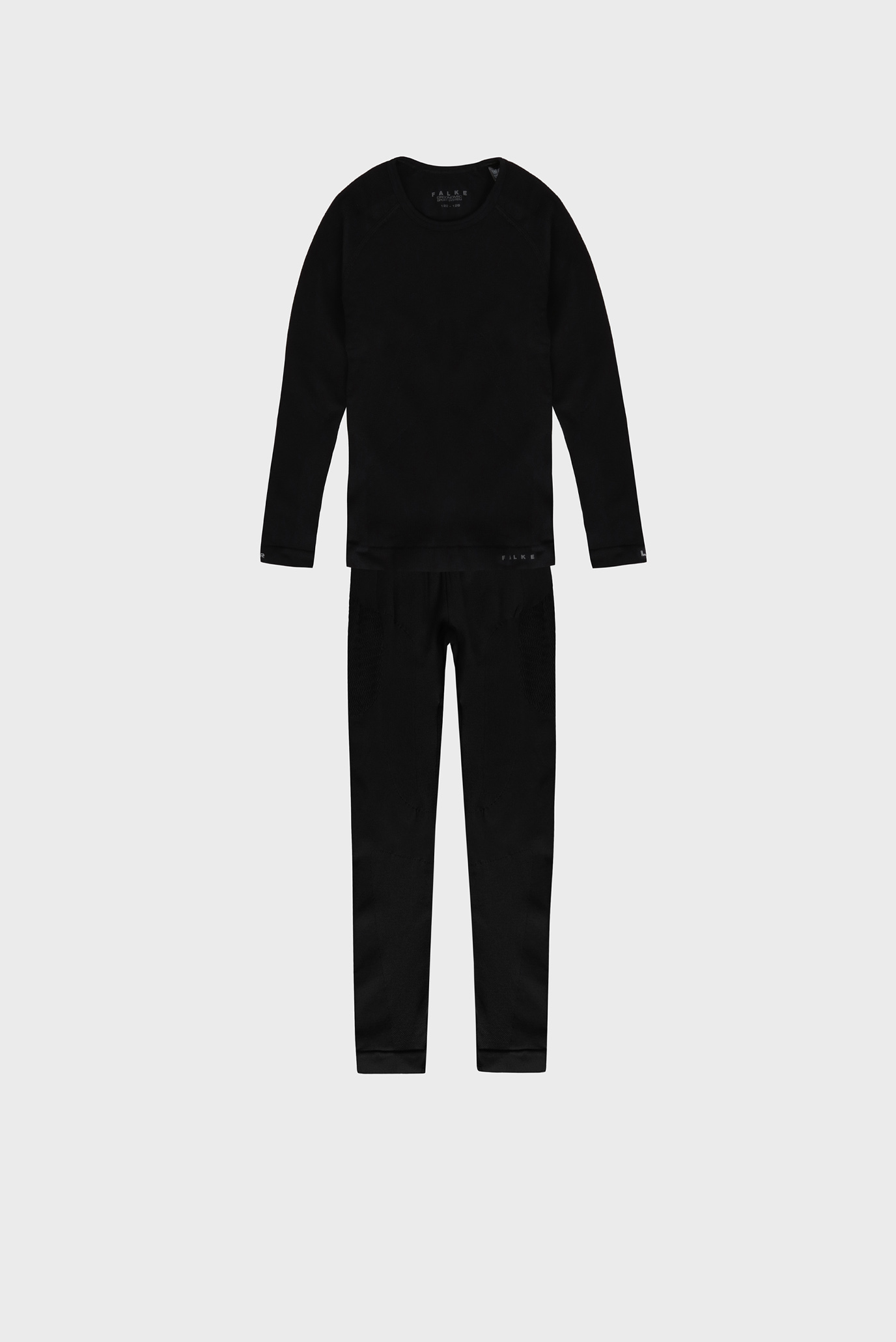 Дитячий чорний комплект термобілизни (лонгслів, брюки) Maximum Warm 1