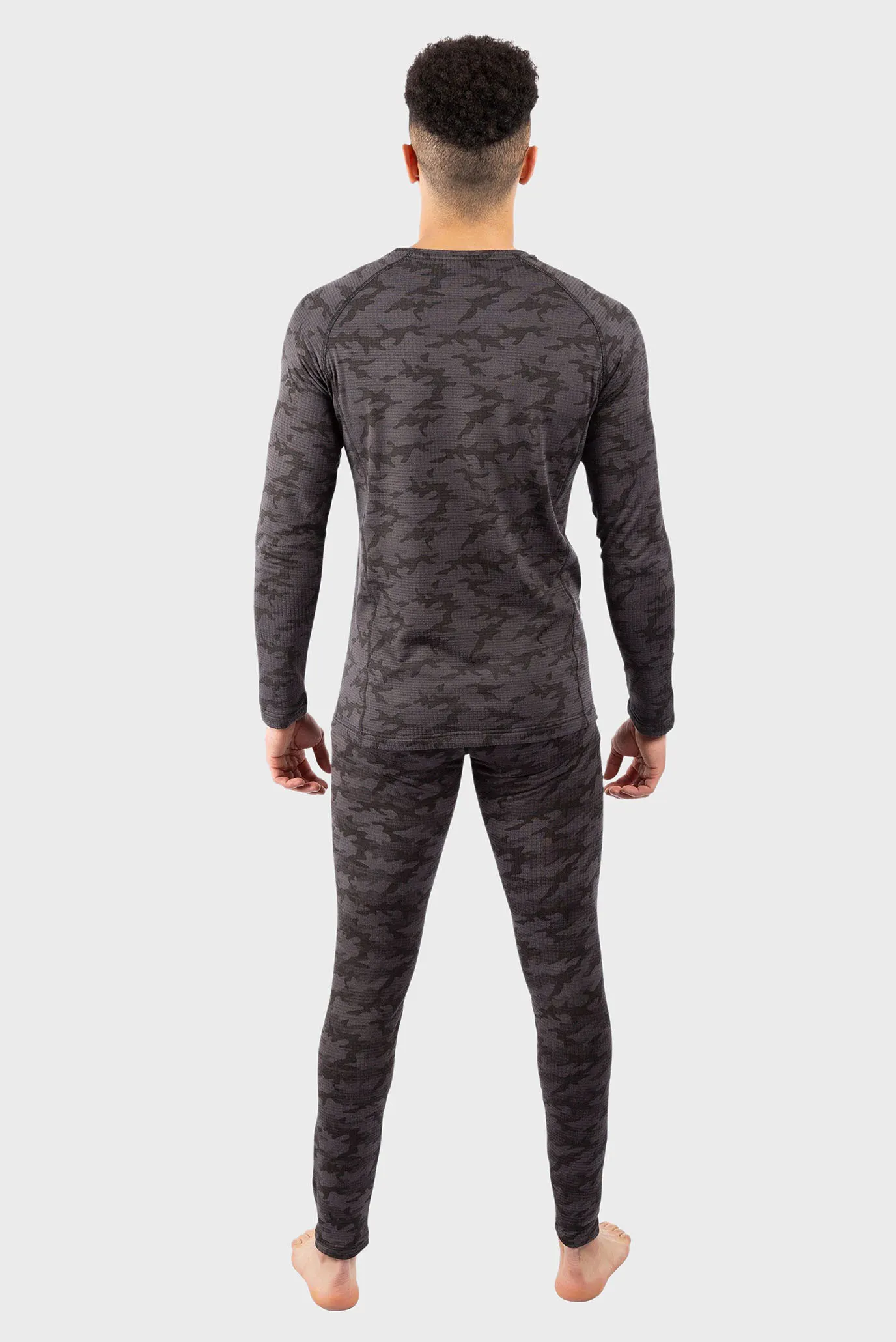 Мужской серый камуфляжный термореглан ARNO 2