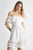 Жіноча біла сукня