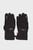 Женские черные перчатки
