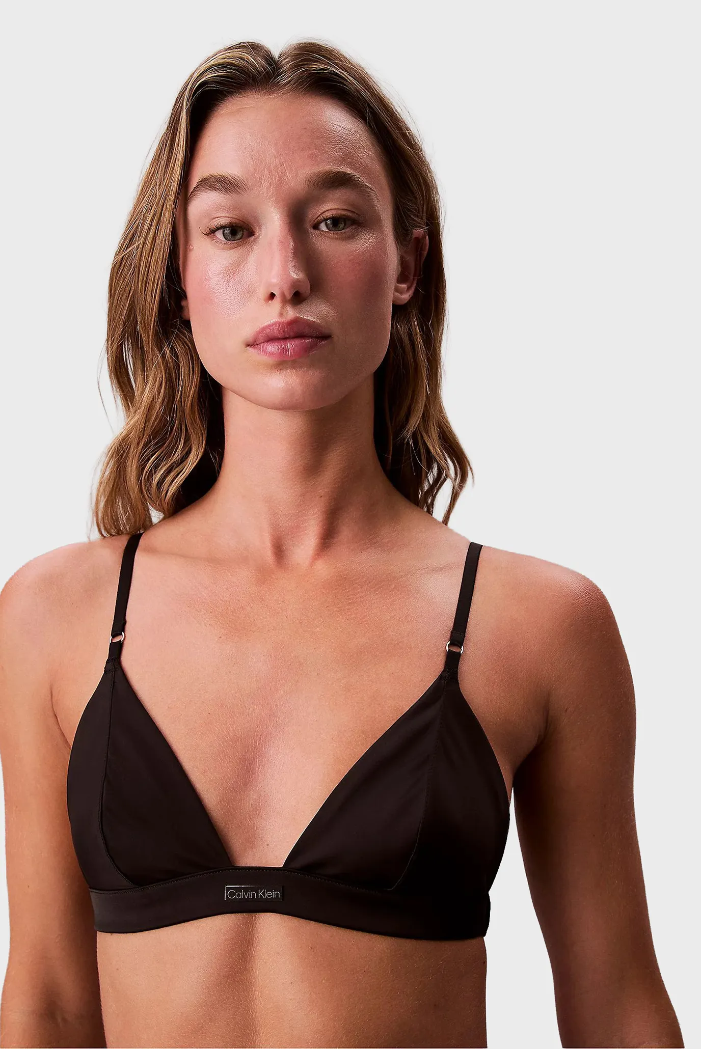 Женский черный бюстгальтер UNLINED TRIANGLE 2