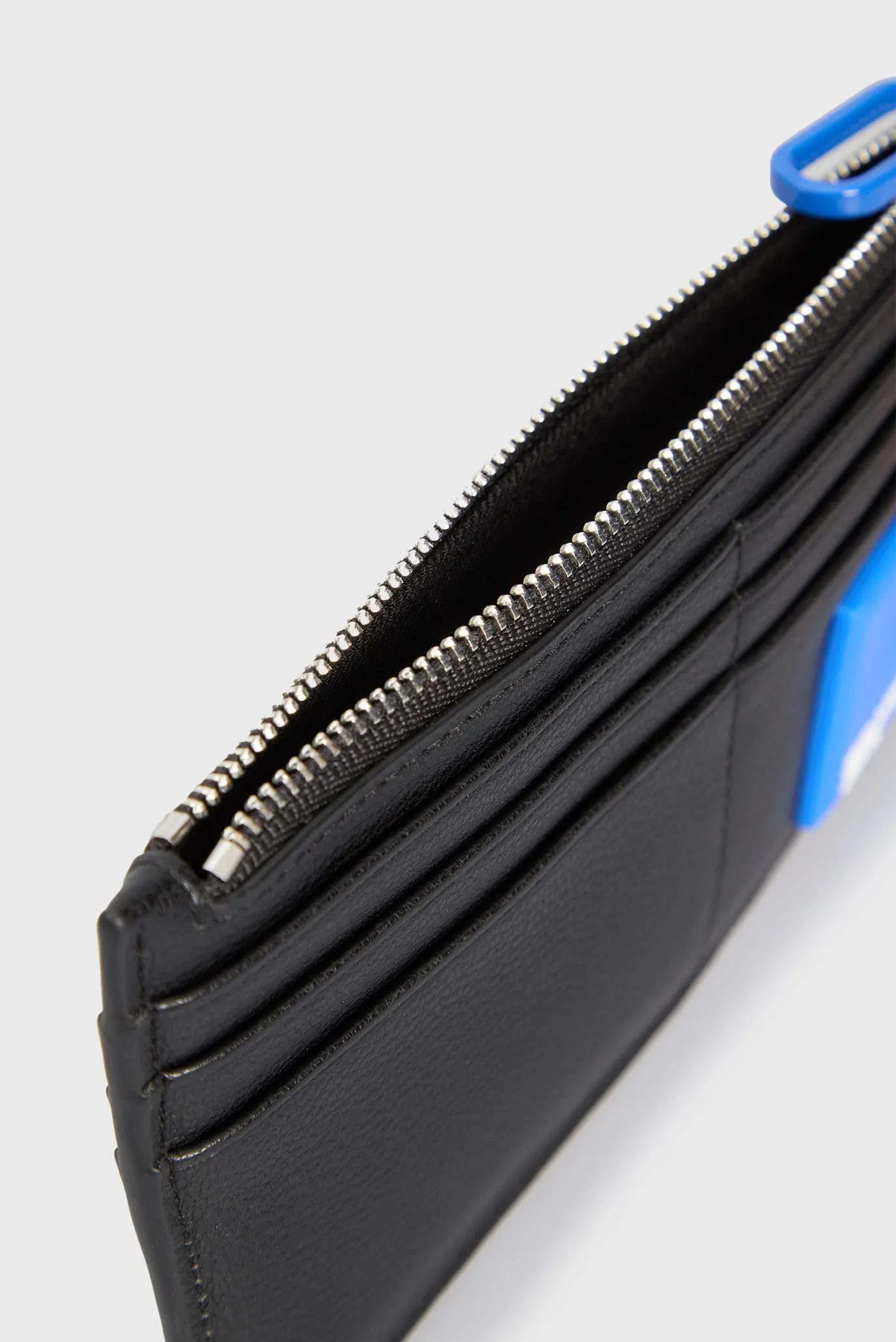 Жіночий чорний гаманець klj box logo xl cardholder 2