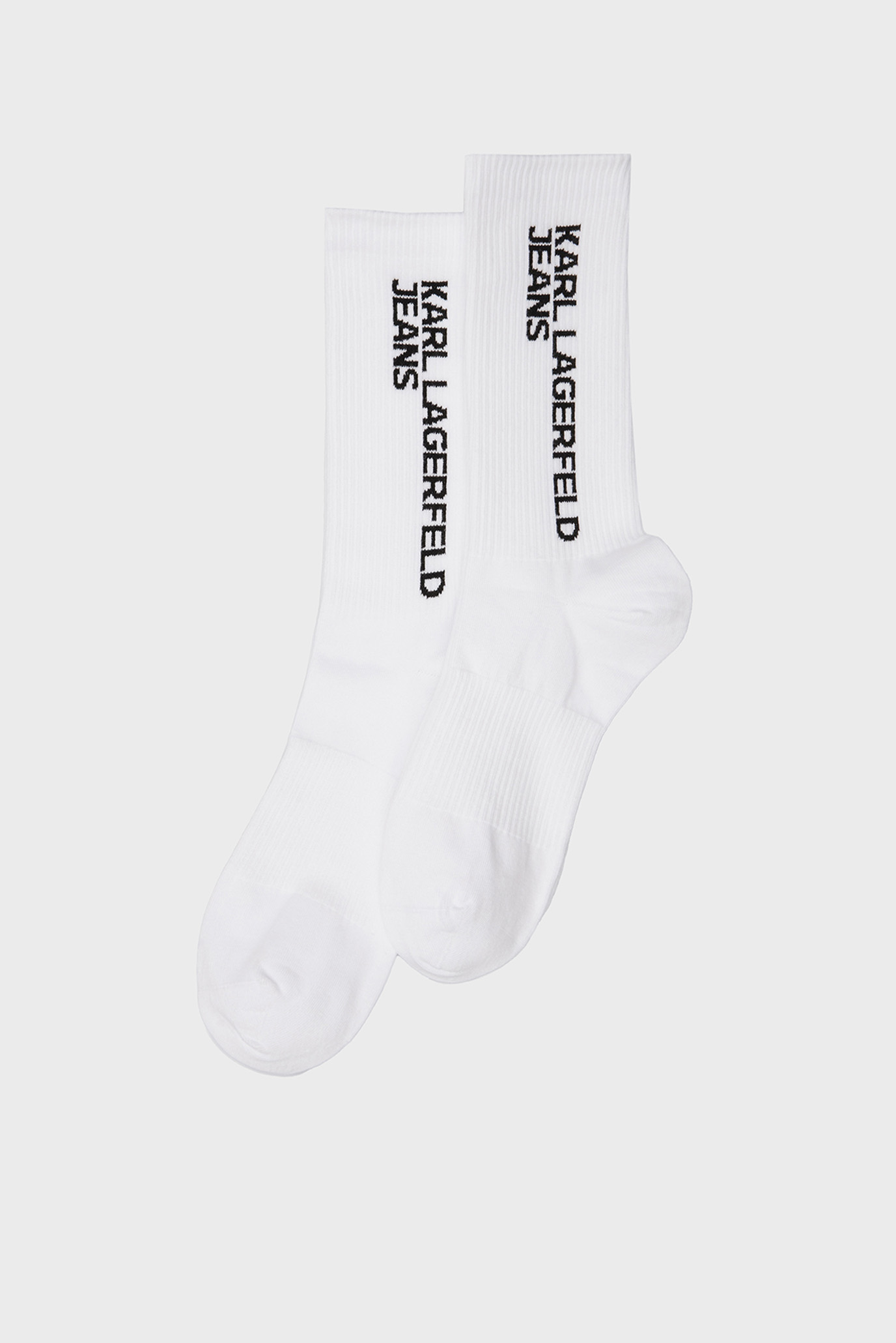 Жіночі білі шкарпетки (2 пари) essential logo socks set 1